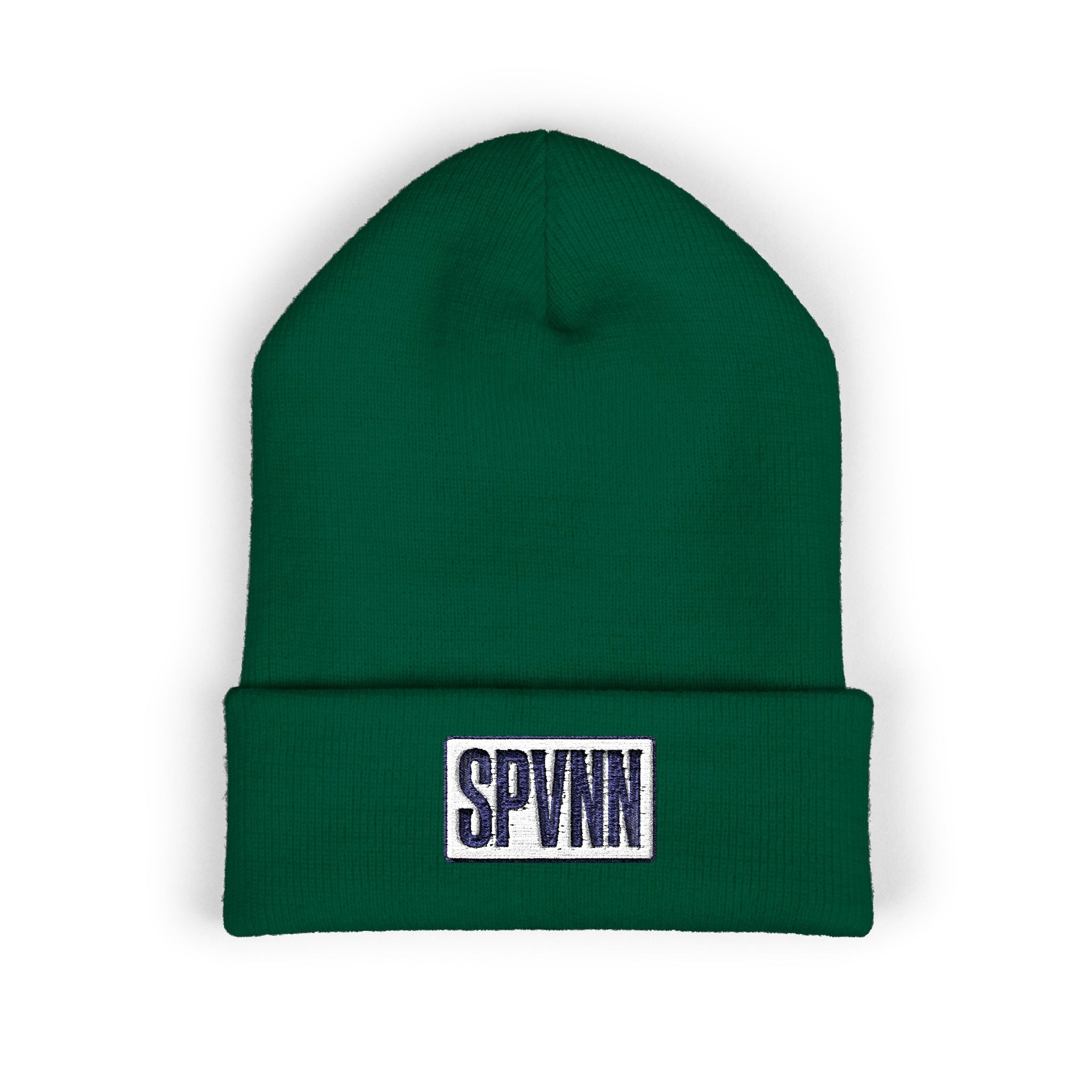 SPVNN Classic Cuffed Beanie — Embroidered Logo Knit Hat