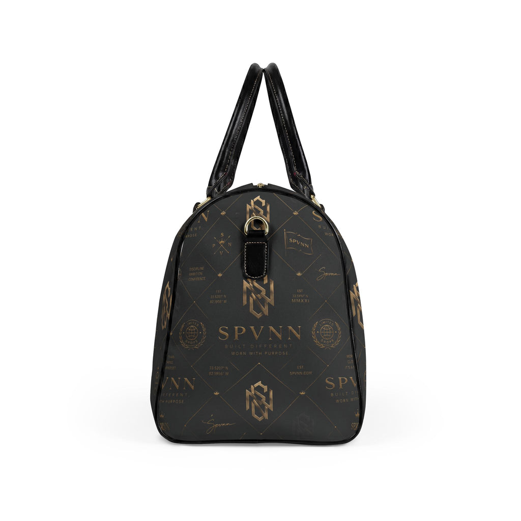 Faux Leather Travel Bag