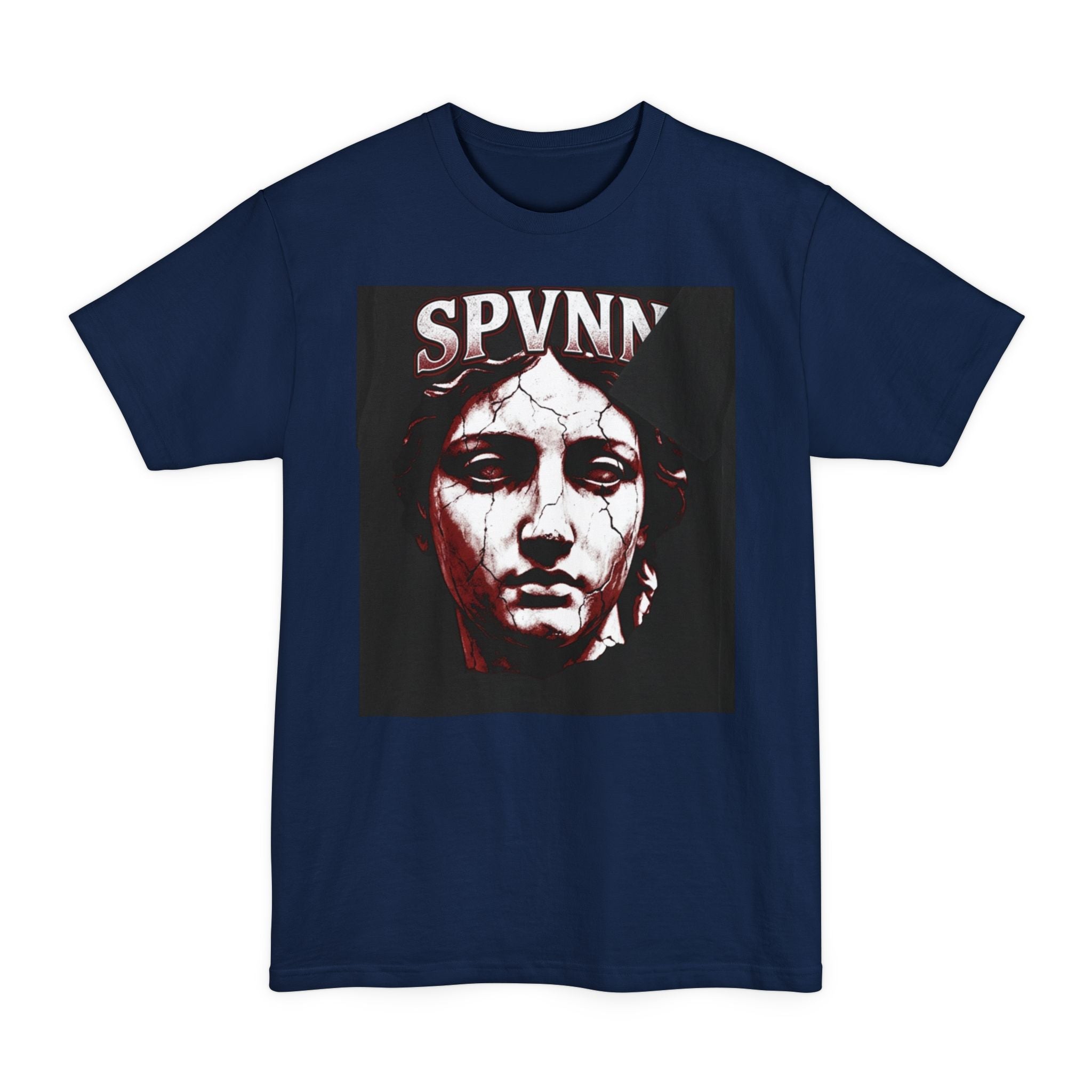 SPVNN Built Different Statue Graphic Tee — Vintage Gothic Streetwear