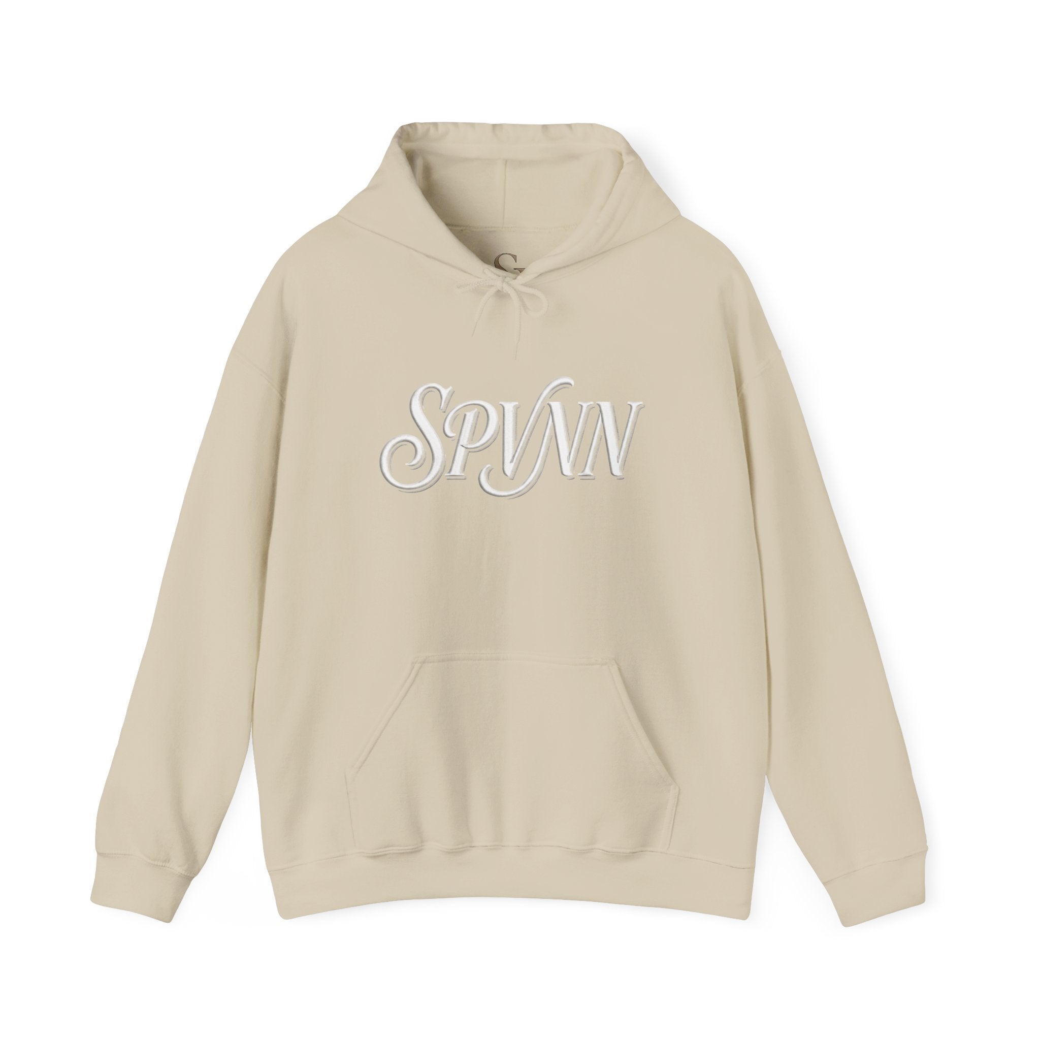 Presence in Motion Hoodie - Minimal Monogram Pullover