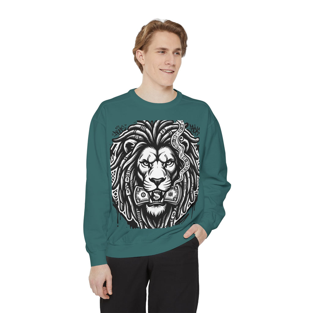 SPVNN Graffiti Lion Crewneck — Built Different Sweatshirt