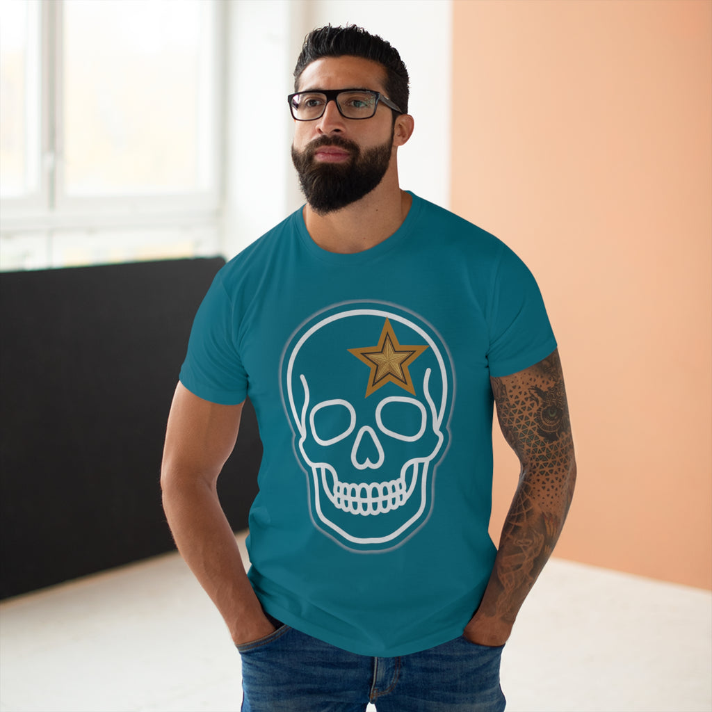 Motorcycle Skull T-Shirt — Vintage Biker Graphic Tee