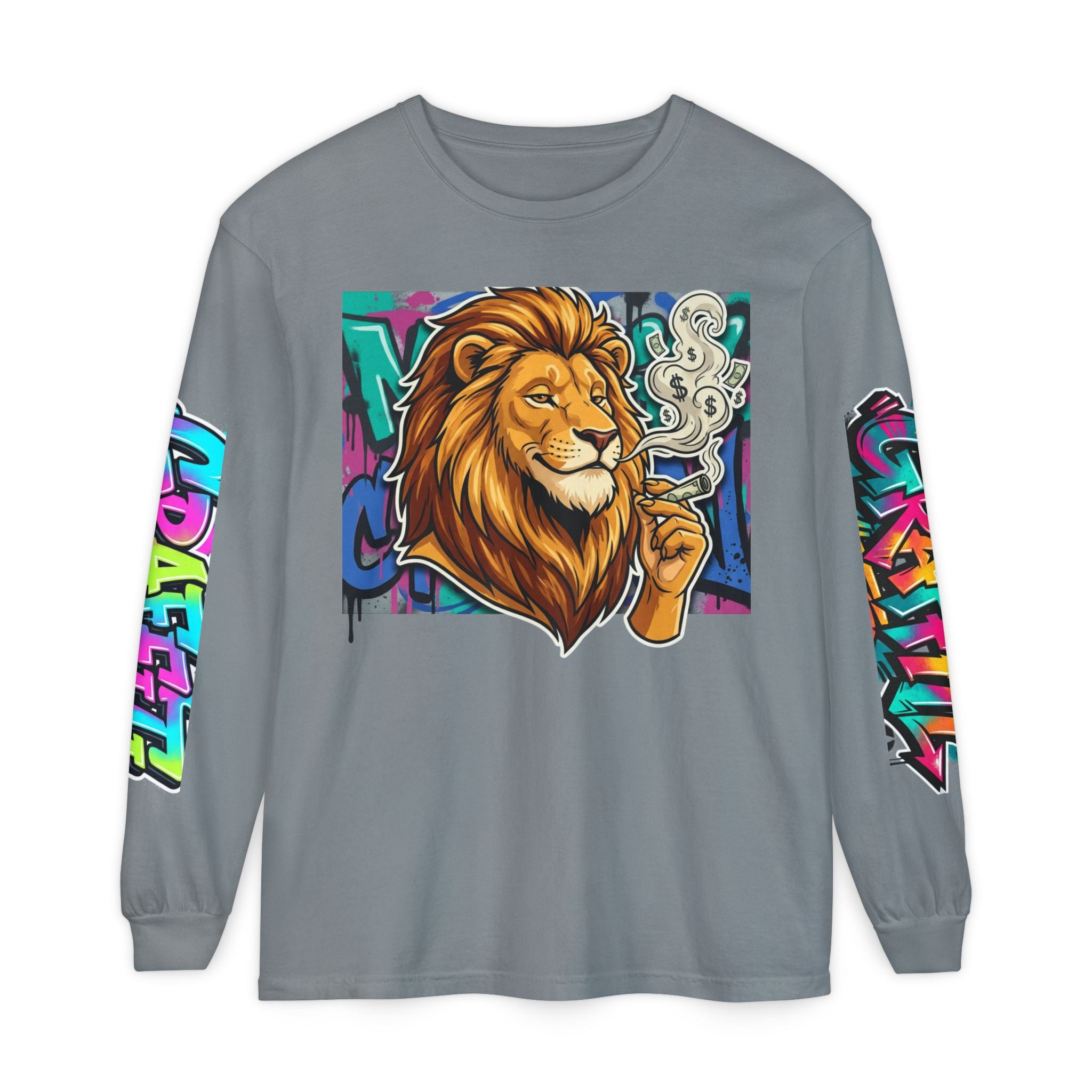 SPVNN Lion Graffiti Long Sleeve — King City Streetwear Tee