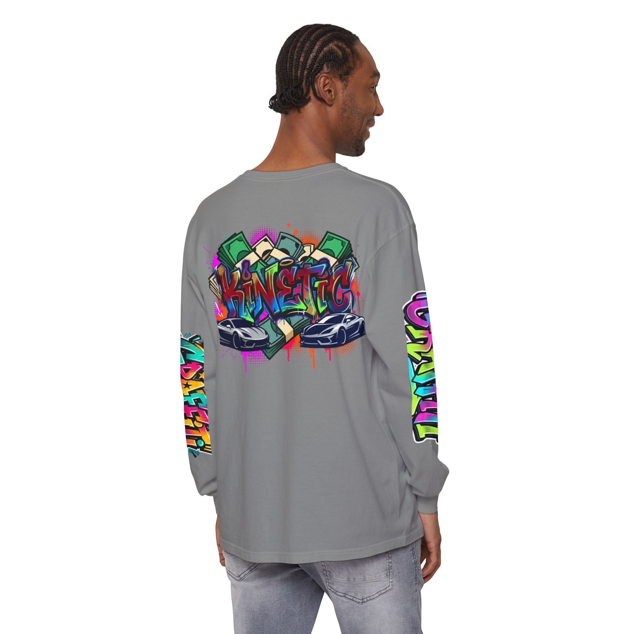 SPVNN Lion Graffiti Long Sleeve — King City Streetwear Tee