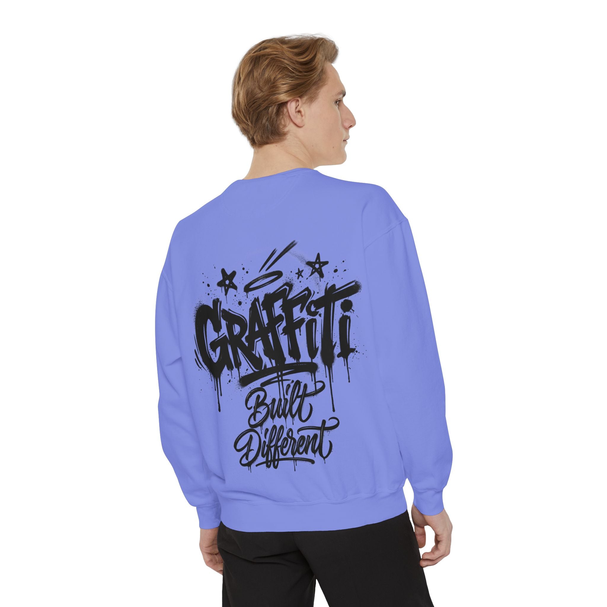 SPVNN Graffiti Lion Crewneck — Built Different Sweatshirt