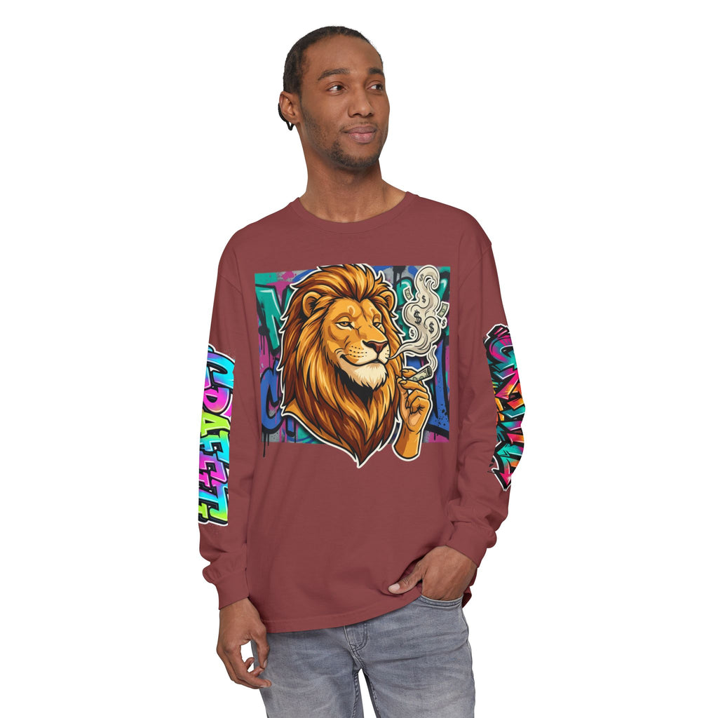 SPVNN Lion Graffiti Long Sleeve — King City Streetwear Tee