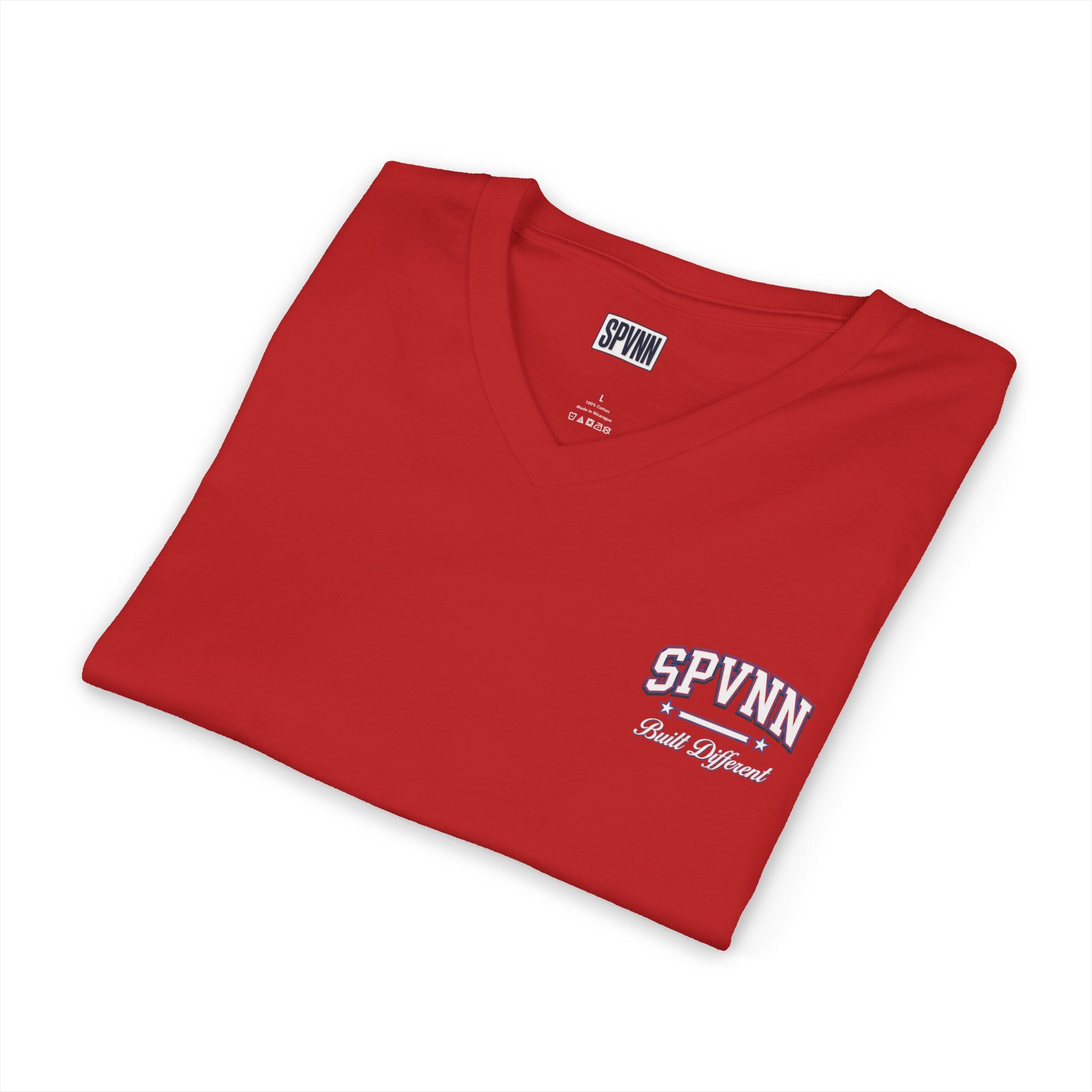 V-Neck Tee - "Self-Made Millionaire" Motivational Graphic T-Shirt