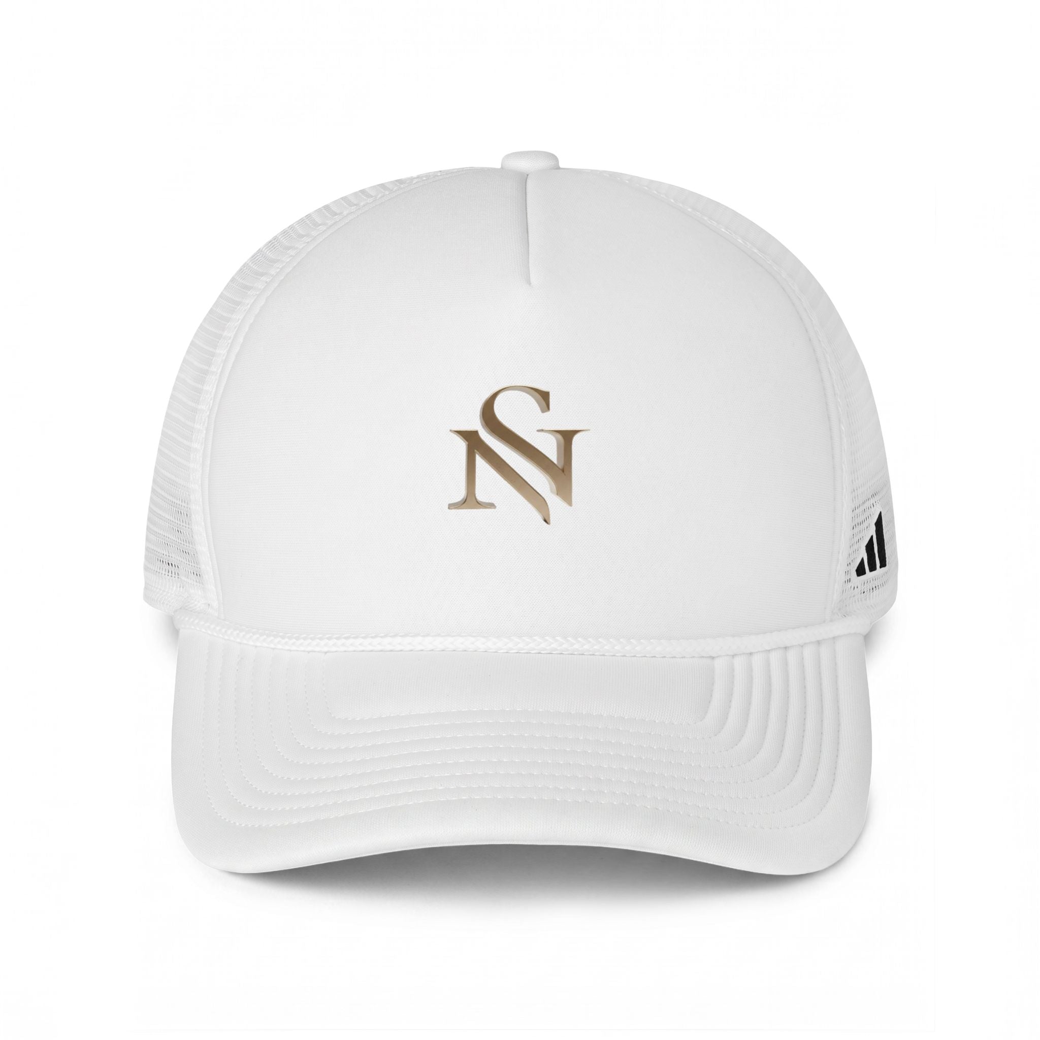 Trucker Cap — Embroidered 'SN' Logo Snapback