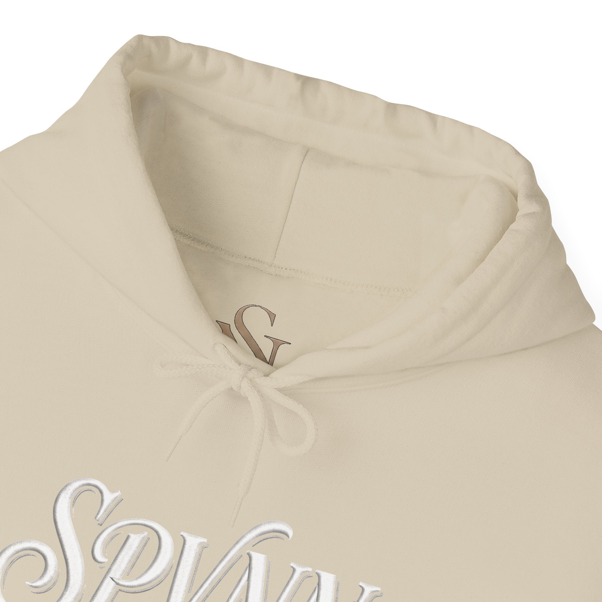 Presence in Motion Hoodie - Minimal Monogram Pullover