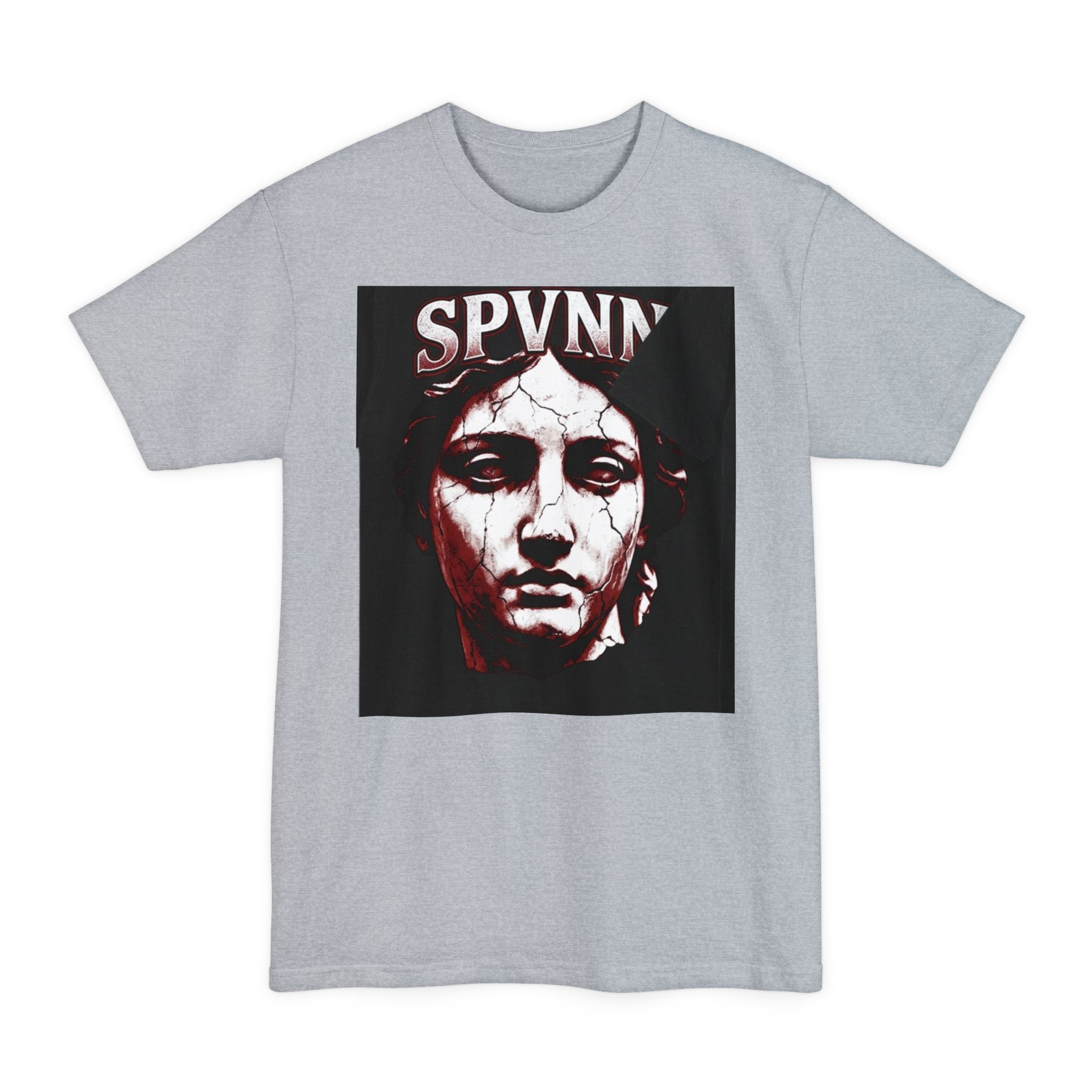 SPVNN Built Different Statue Graphic Tee — Vintage Gothic Streetwear