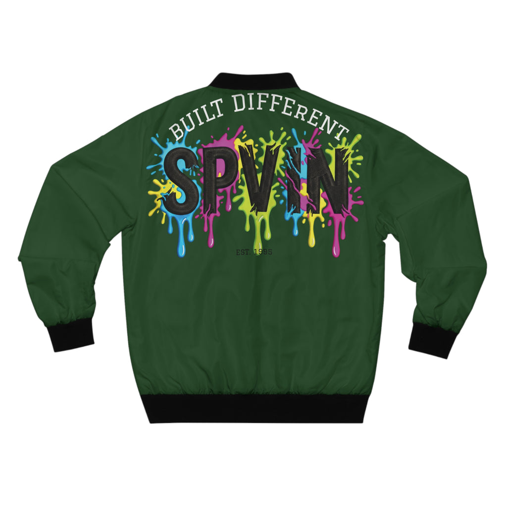 SPVNN Paint Splash Bomber Jacket — Men's Graphic Bomber