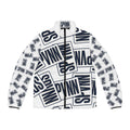SPVNN Logo Puffer Jacket — All-Over Print Men's Winter Coat