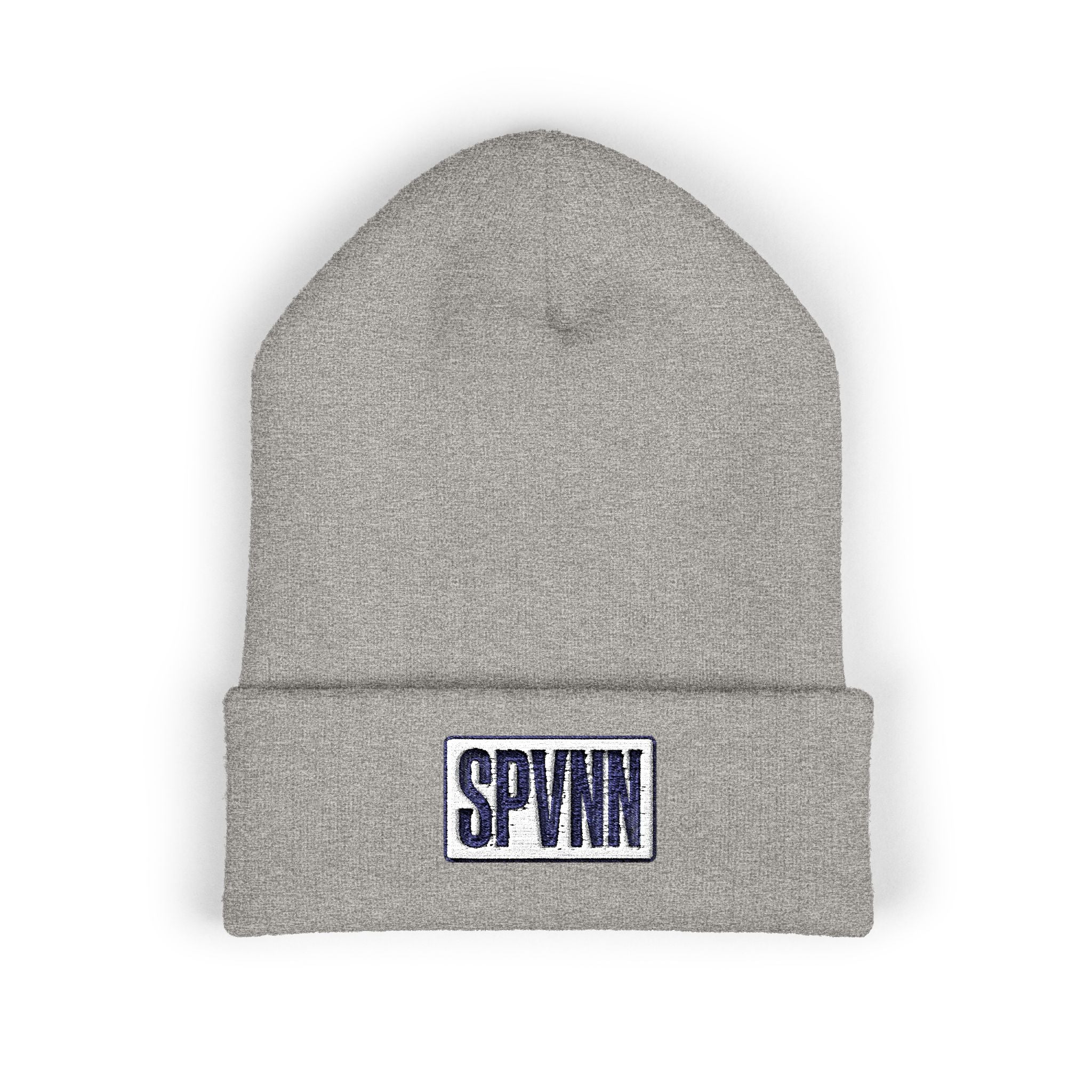 SPVNN Classic Cuffed Beanie — Embroidered Logo Knit Hat