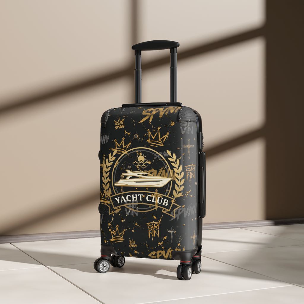Yacht Club Carry-On Suitcase – Luxury Nautical Travel Luggage