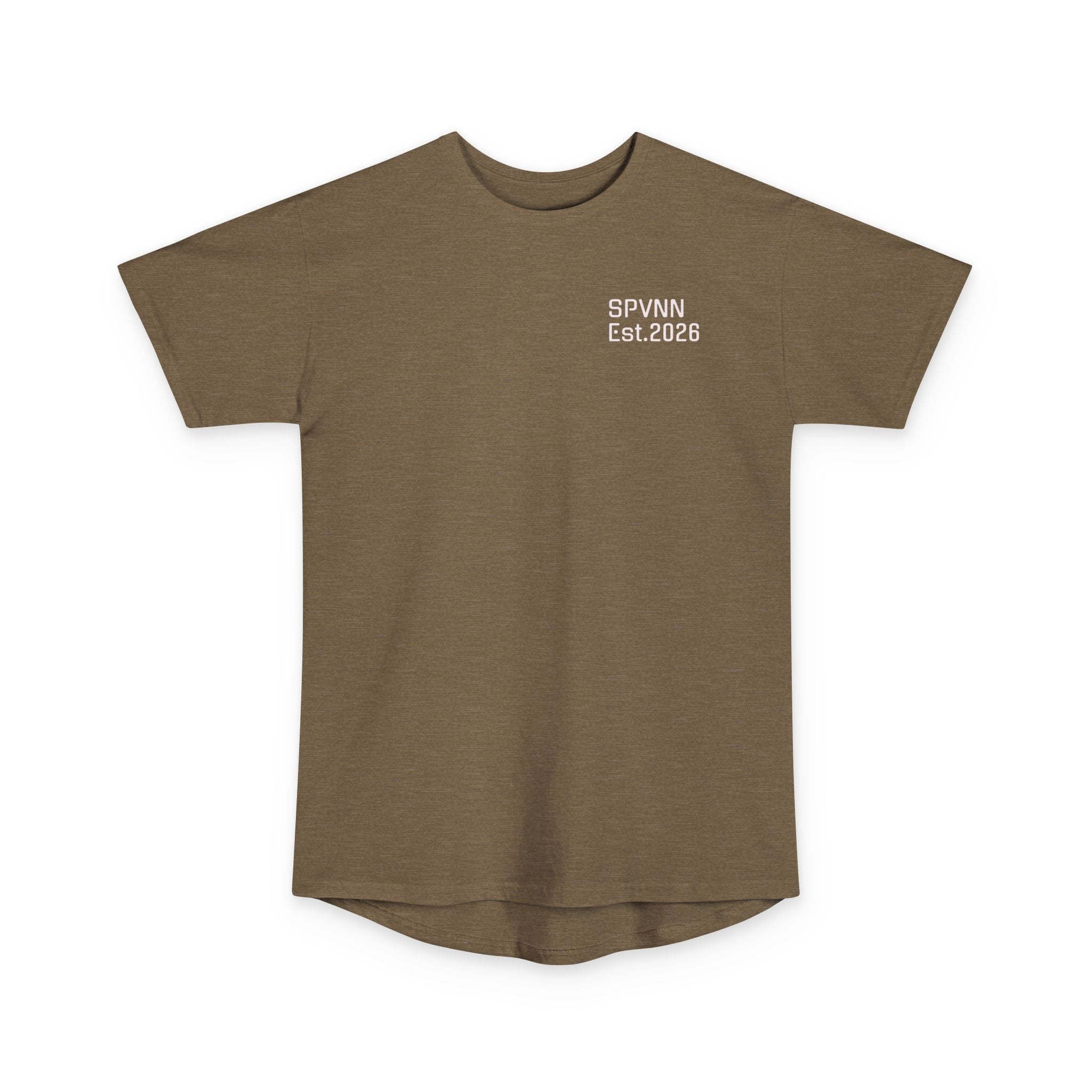 SPVNN Long Body Tee — Built Different Urban Graphic T-Shirt