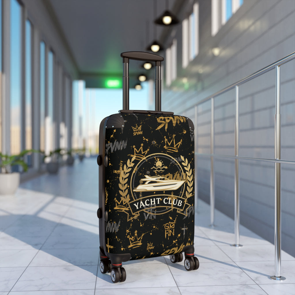 Yacht Club Carry-On Suitcase – Luxury Nautical Travel Luggage