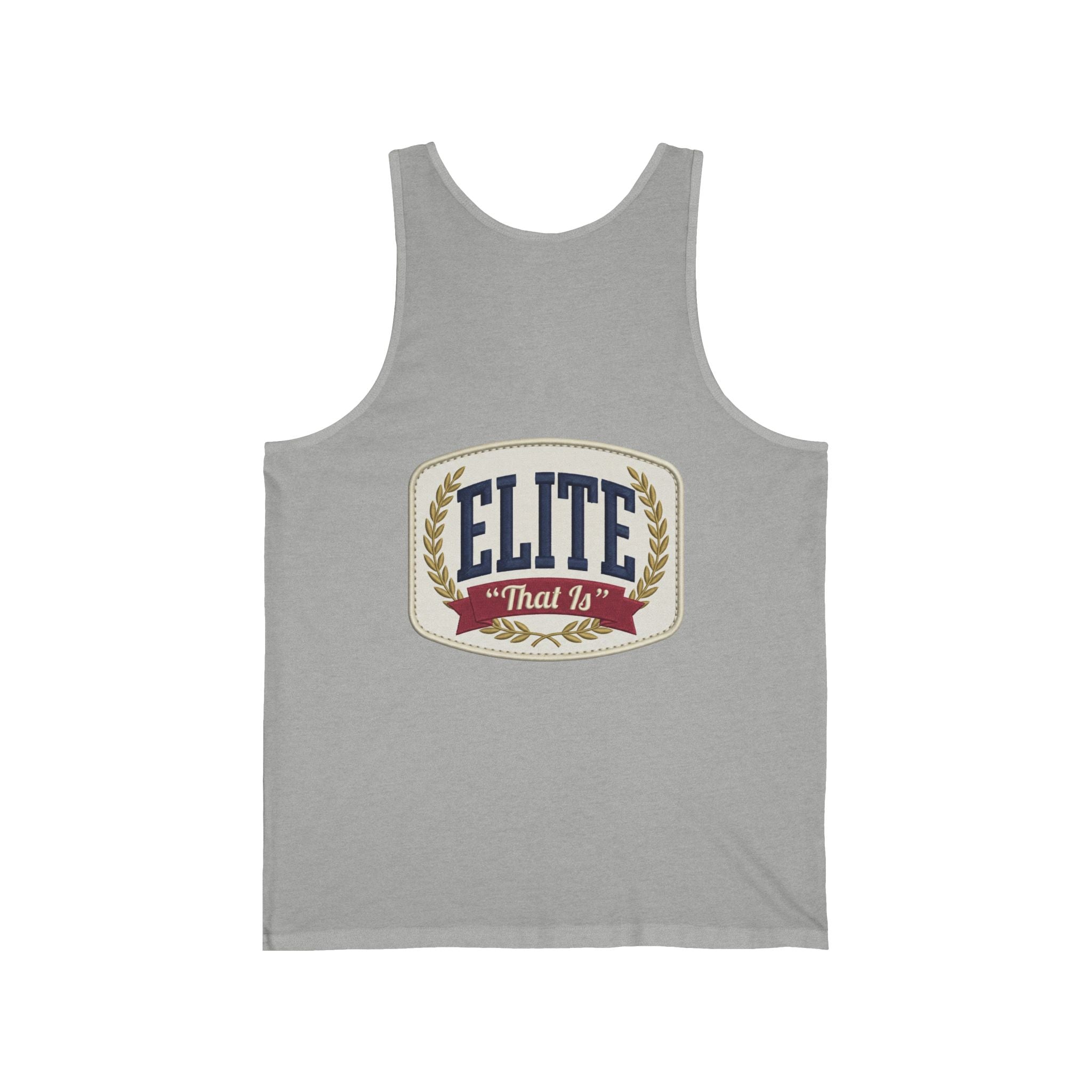 Elite "Built Different" Tank Top — Retro Athletic Graphic Muscle Tank