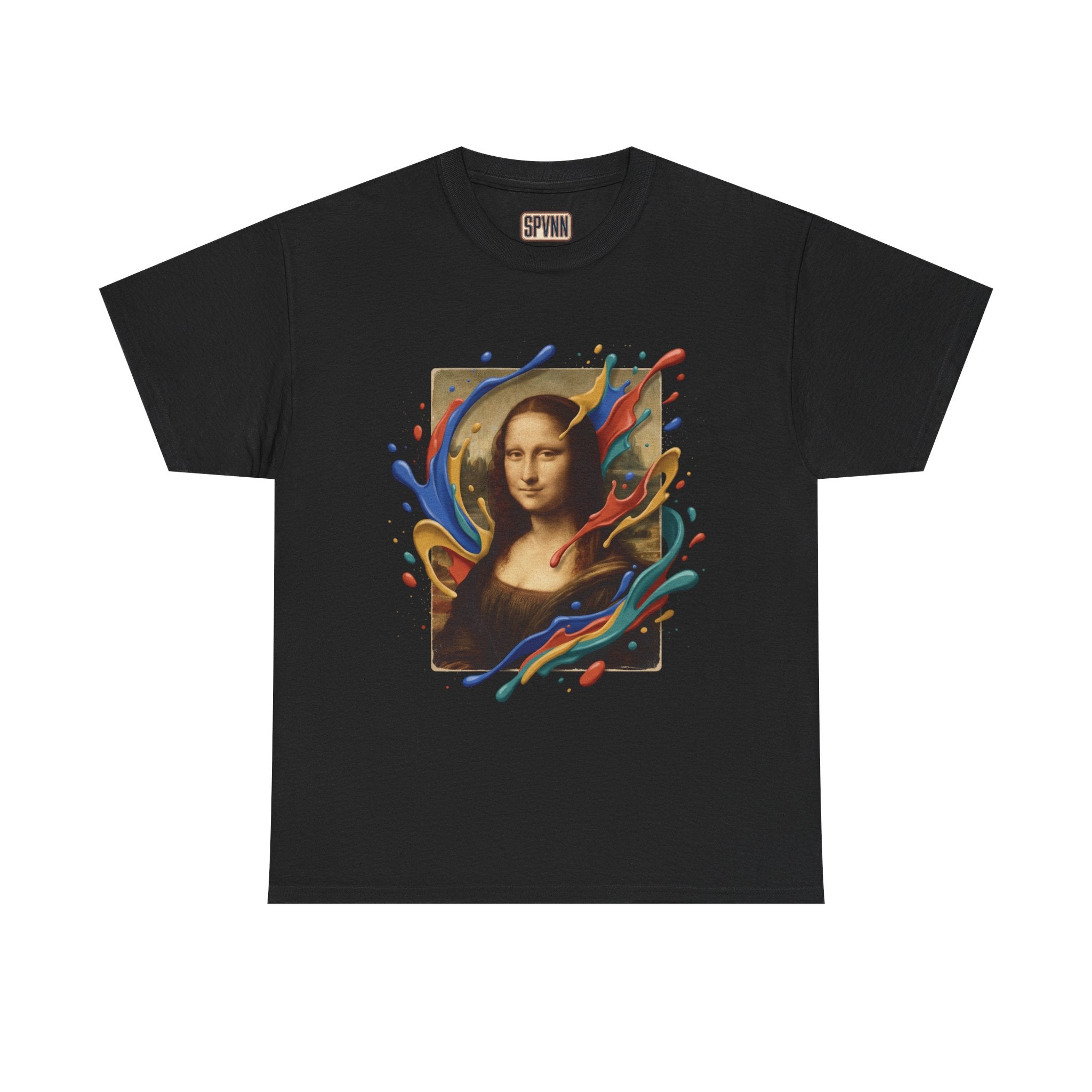 Mona Lisa Splash T‑Shirt — Project Love Graphic Tee