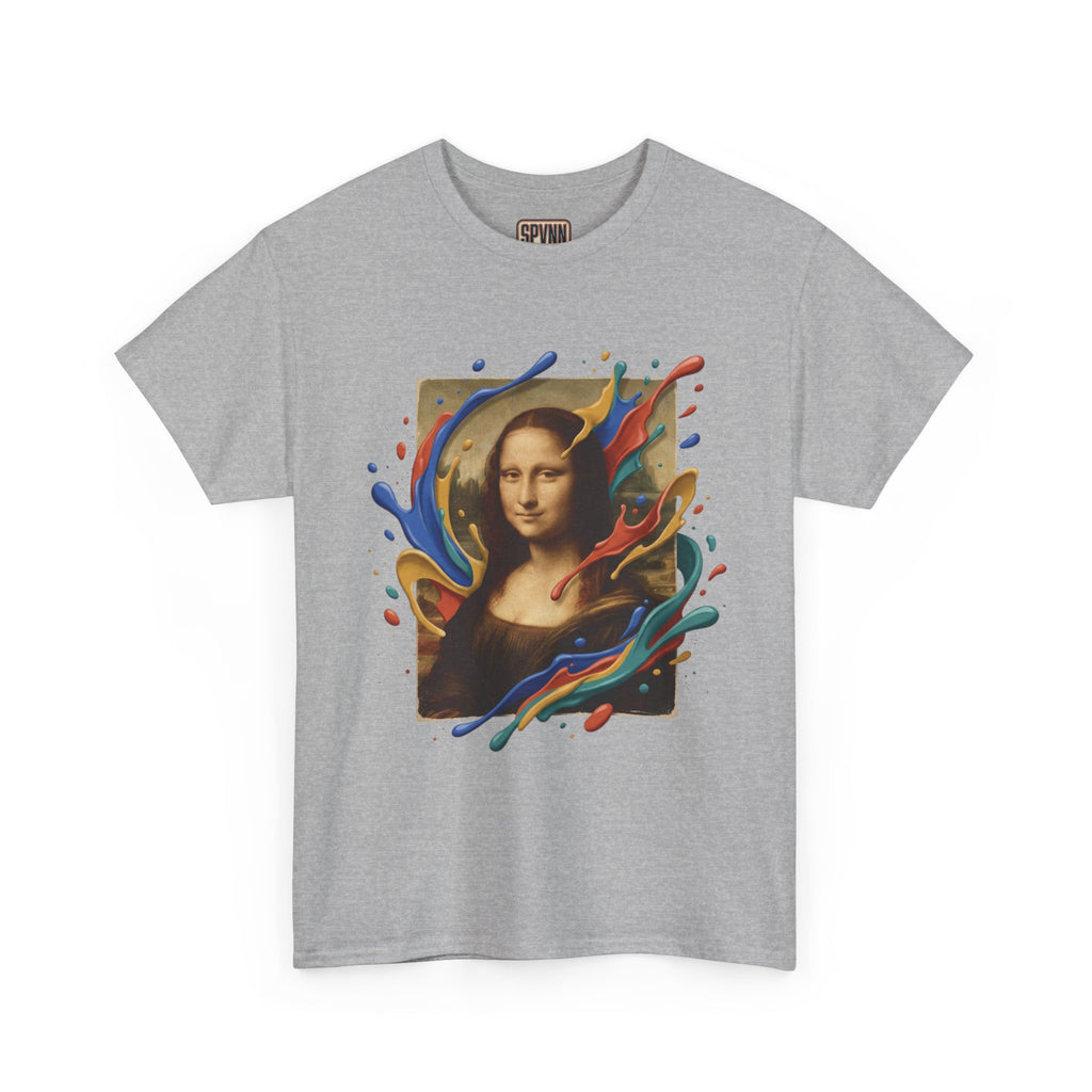 Mona Lisa Splash T‑Shirt — Project Love Graphic Tee