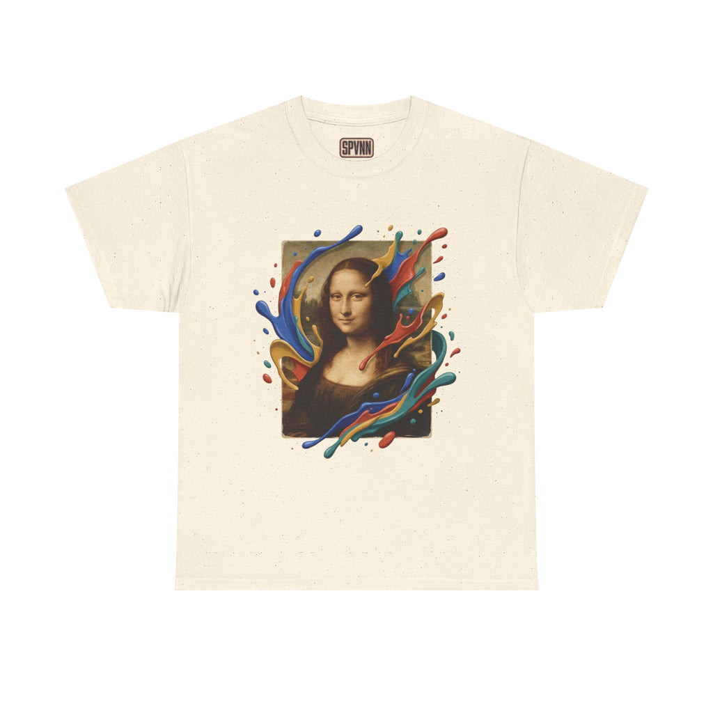 Mona Lisa Splash T‑Shirt — Project Love Graphic Tee