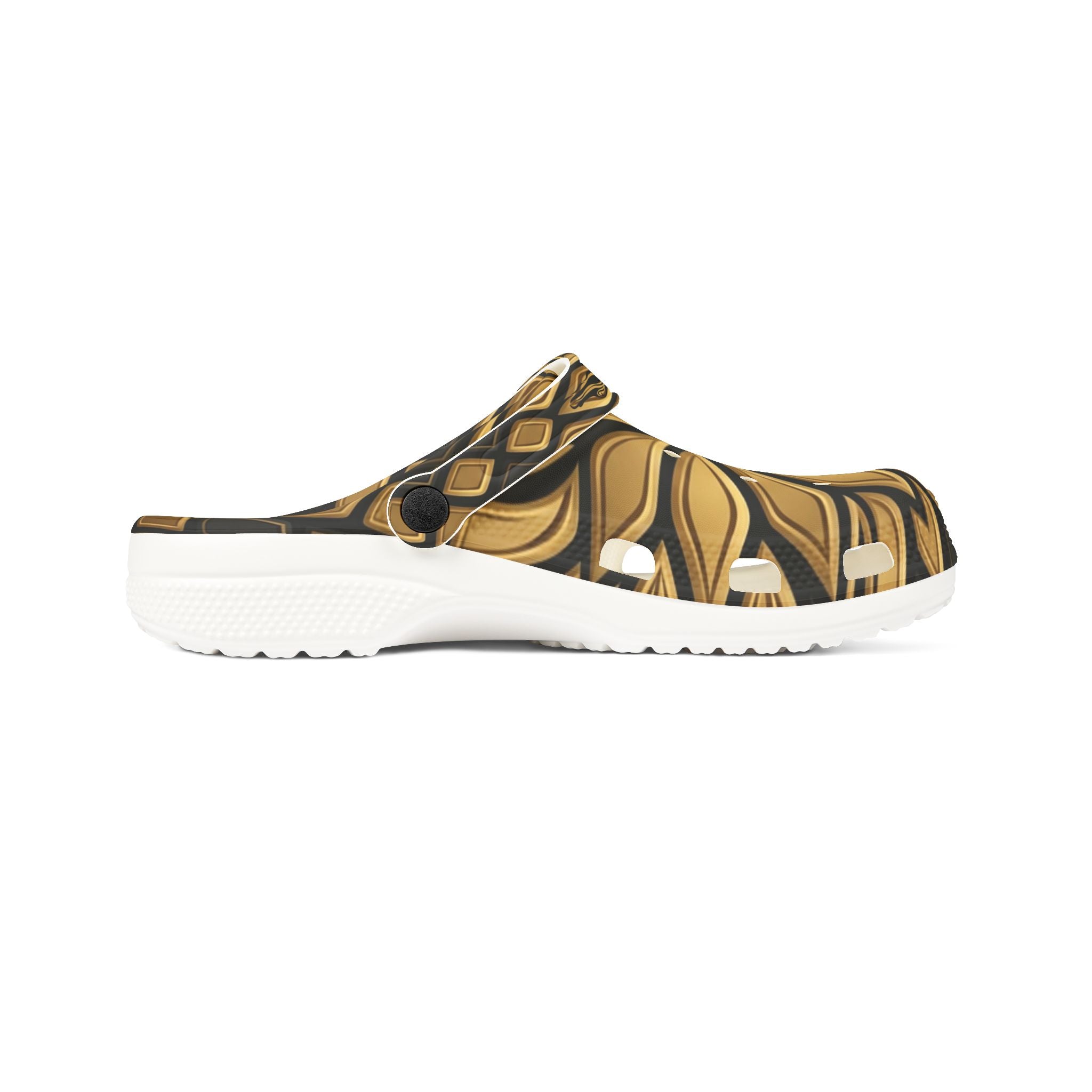 SPVNN Gold Mandala Clog — Comfortable EVA Foam Slip-On Shoes