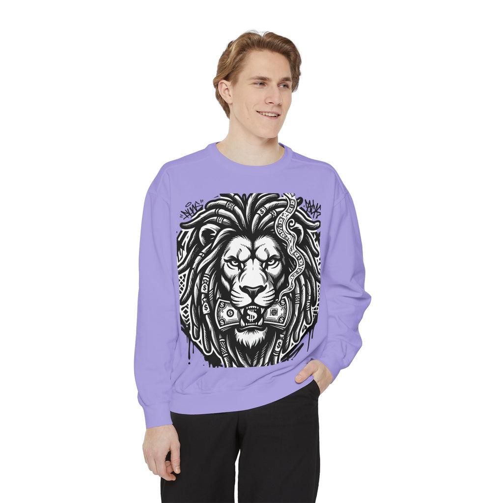SPVNN Graffiti Lion Crewneck — Built Different Sweatshirt
