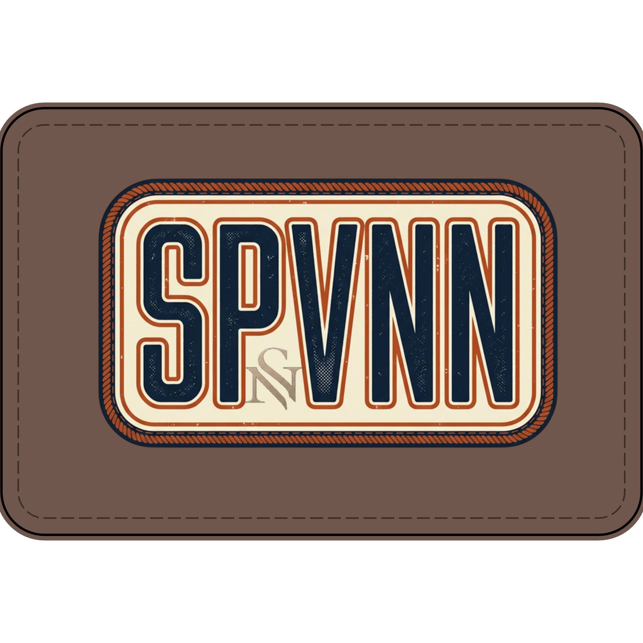 SPVNN Faux Leather Iron-On Patches – Laser Engravable – Hats, Jackets & Bags