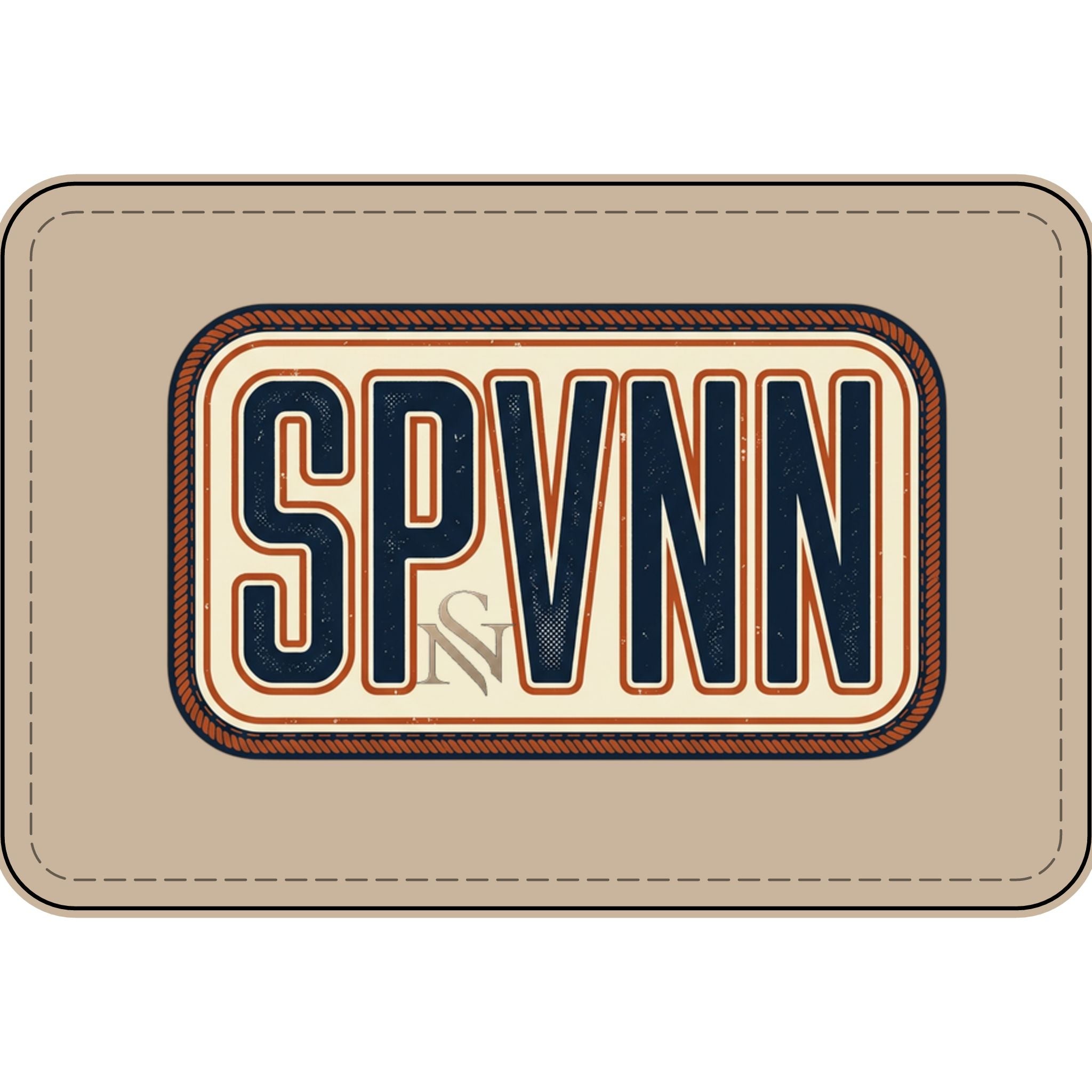 SPVNN Faux Leather Iron-On Patches – Laser Engravable – Hats, Jackets & Bags