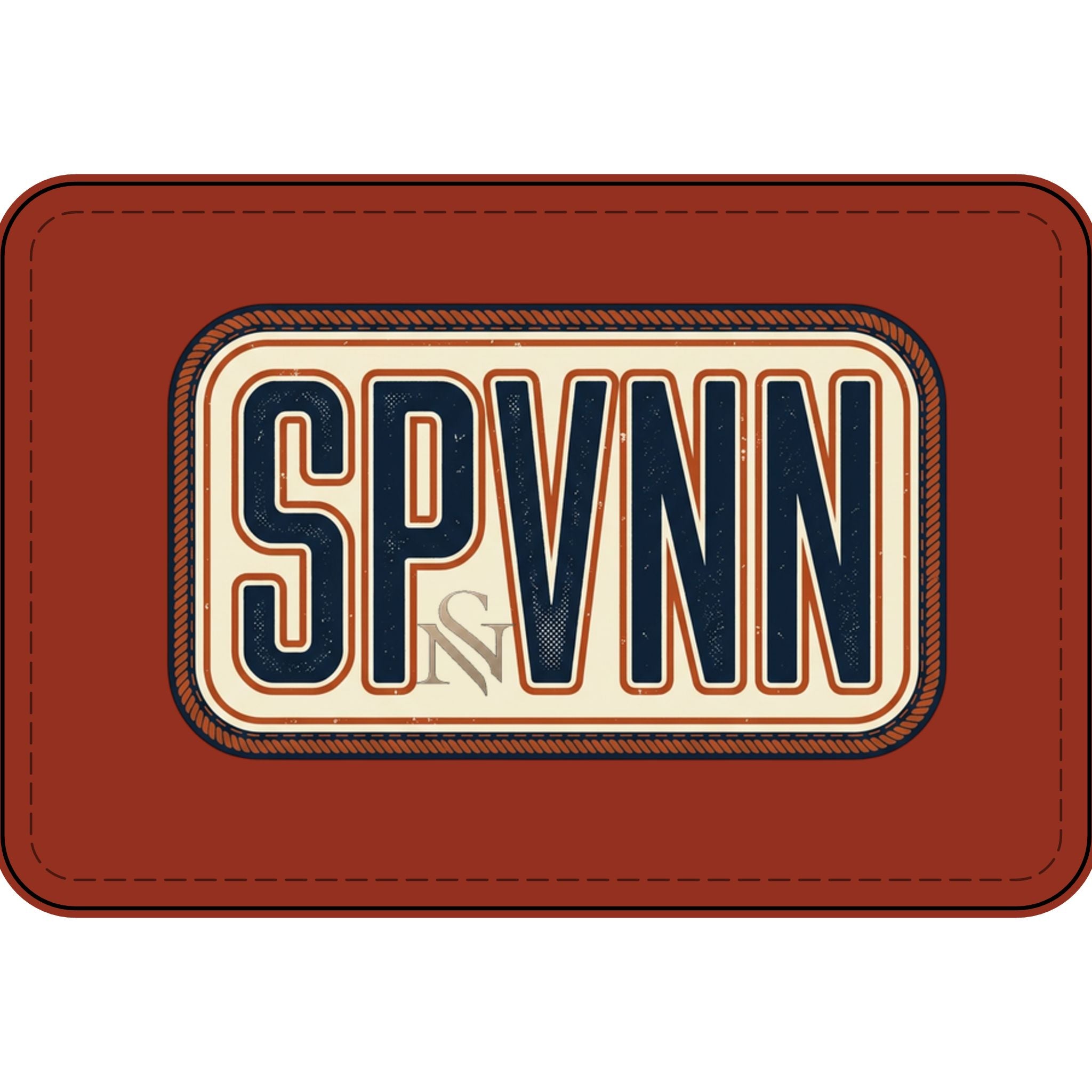 SPVNN Faux Leather Iron-On Patches – Laser Engravable – Hats, Jackets & Bags