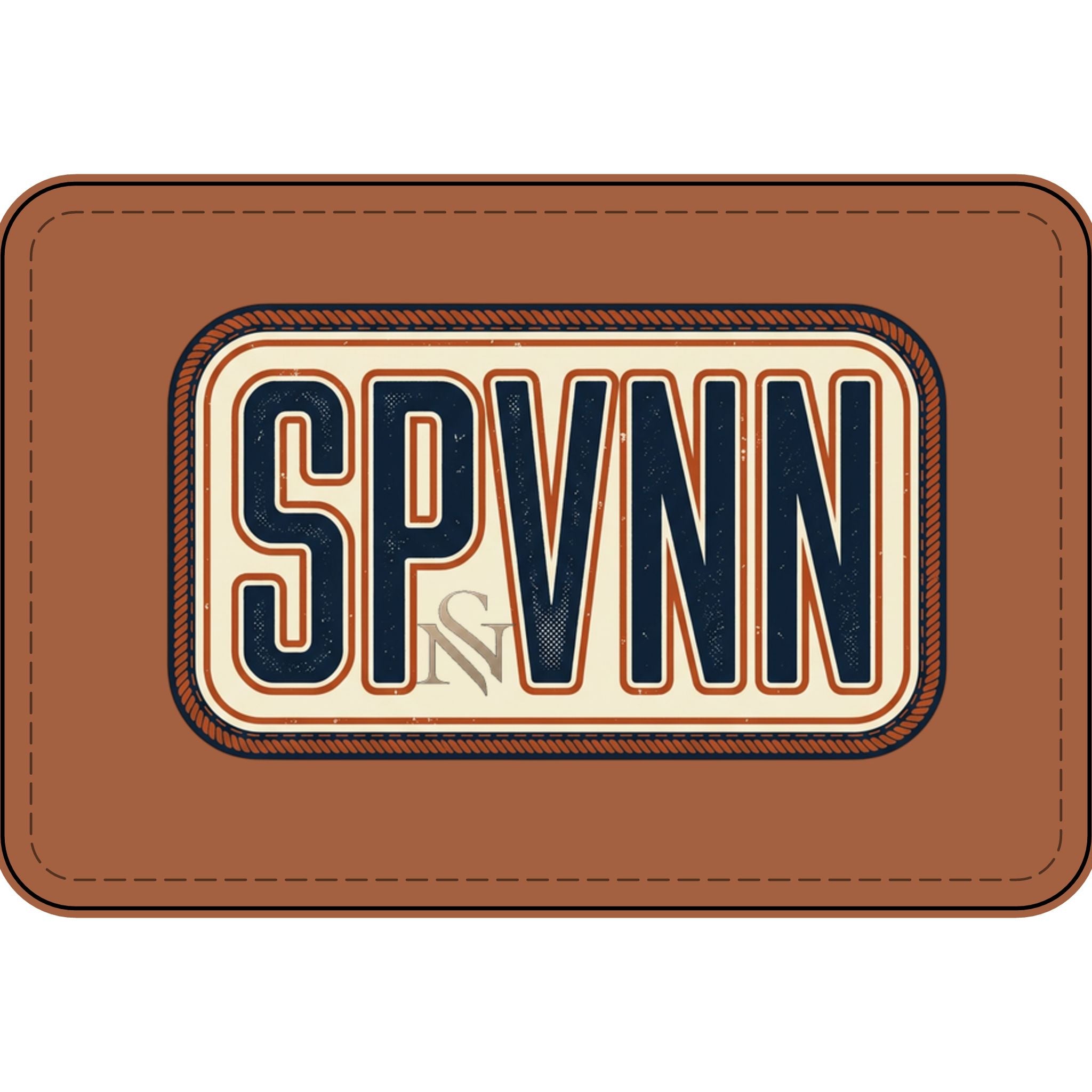 SPVNN Faux Leather Iron-On Patches – Laser Engravable – Hats, Jackets & Bags