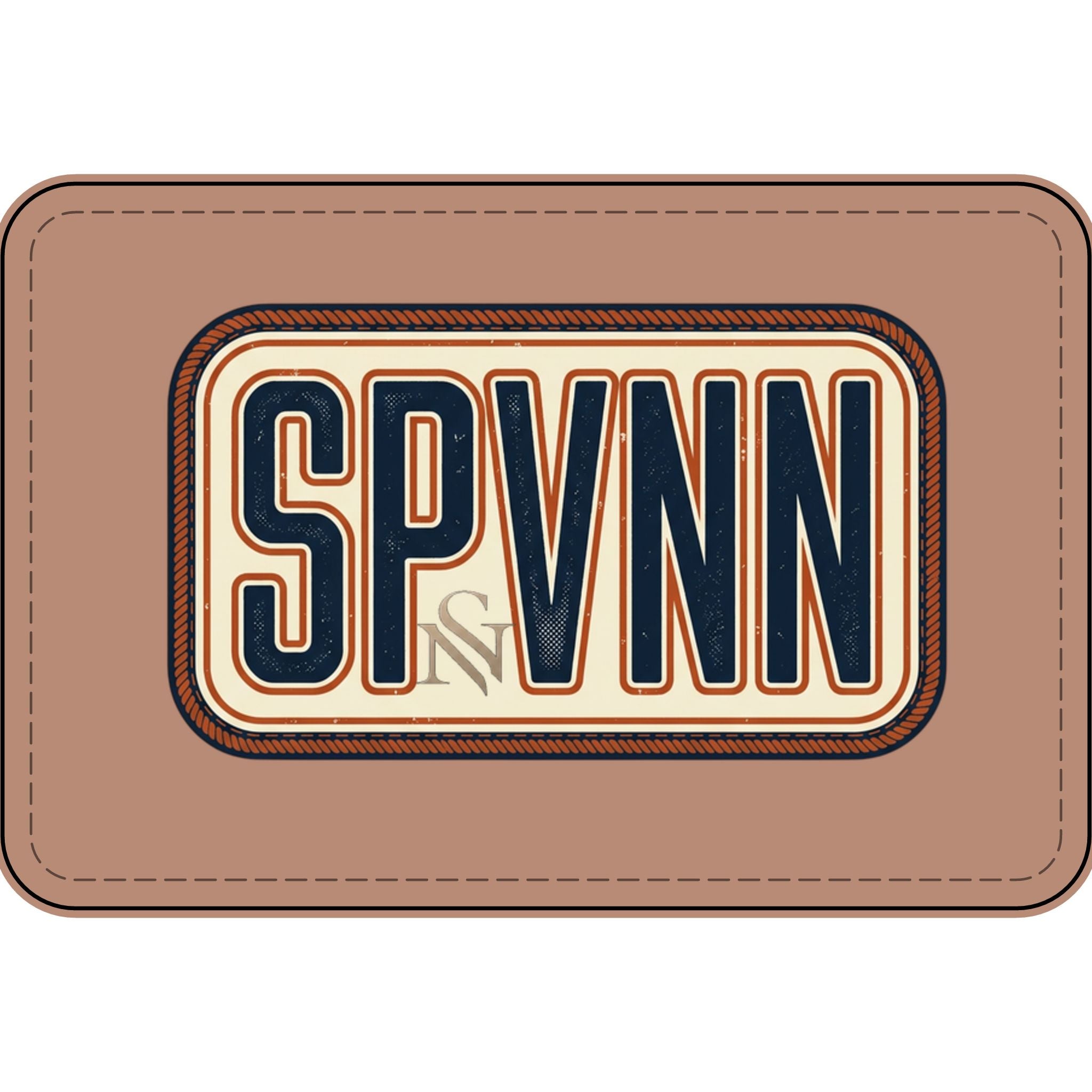 SPVNN Faux Leather Iron-On Patches – Laser Engravable – Hats, Jackets & Bags