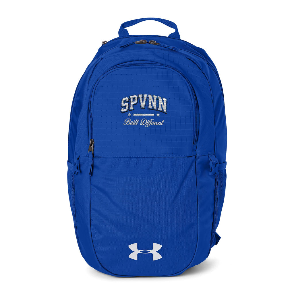 Embroidered SPVNN All-Sport Backpack — Durable Under Armour School & Team Bag