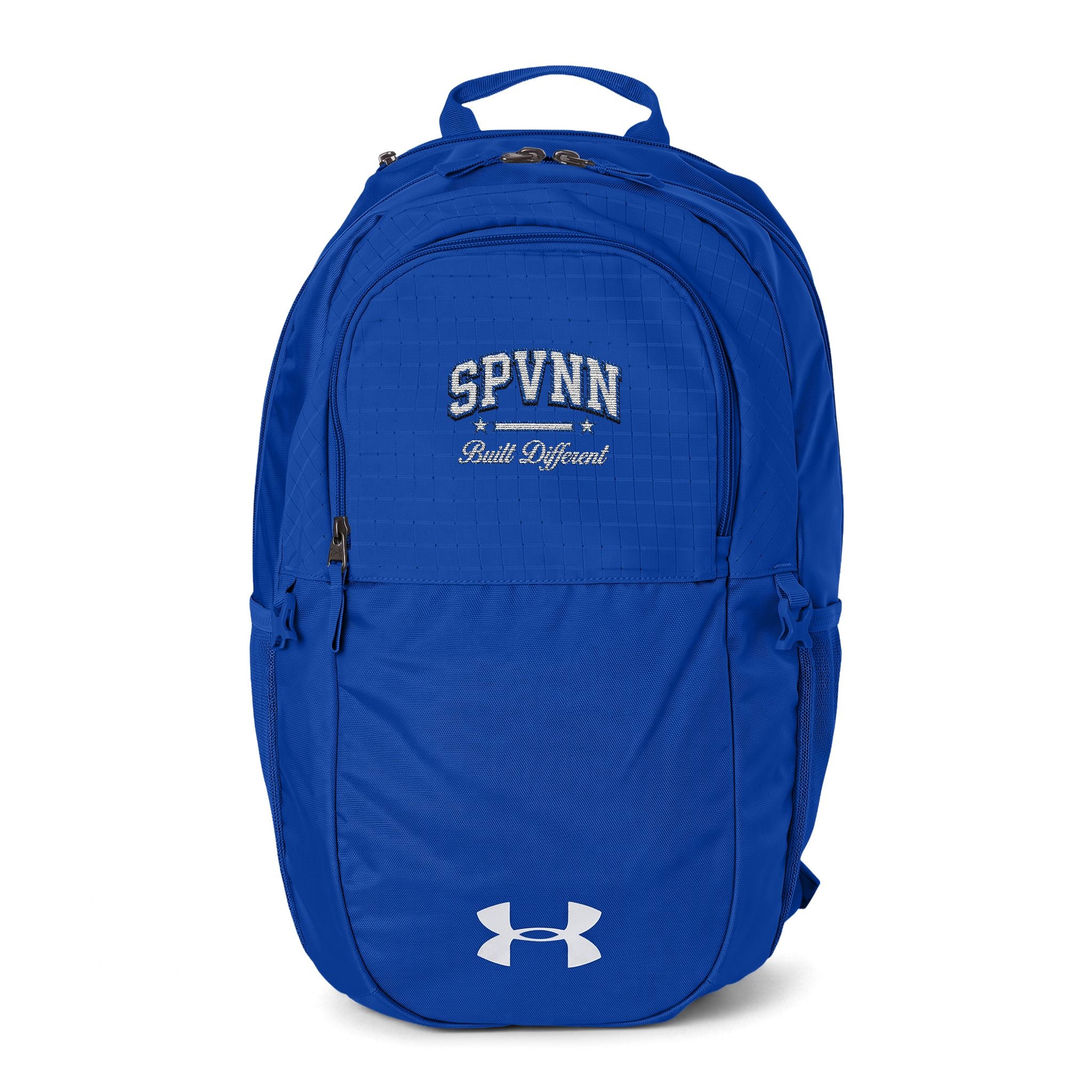 Embroidered SPVNN All-Sport Backpack — Durable Under Armour School & Team Bag
