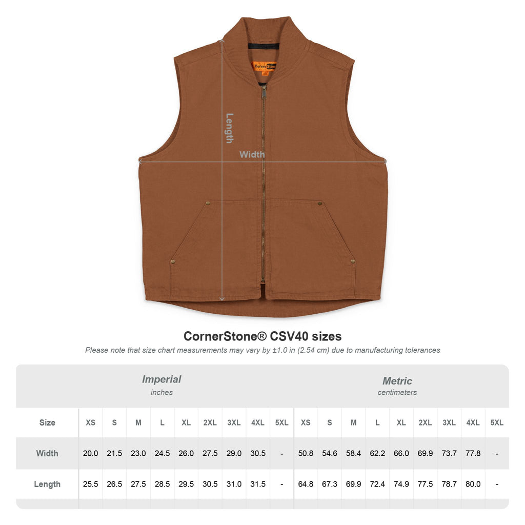 SPVNN Washed Duck Cloth Vest — Embroidered Chest Patch