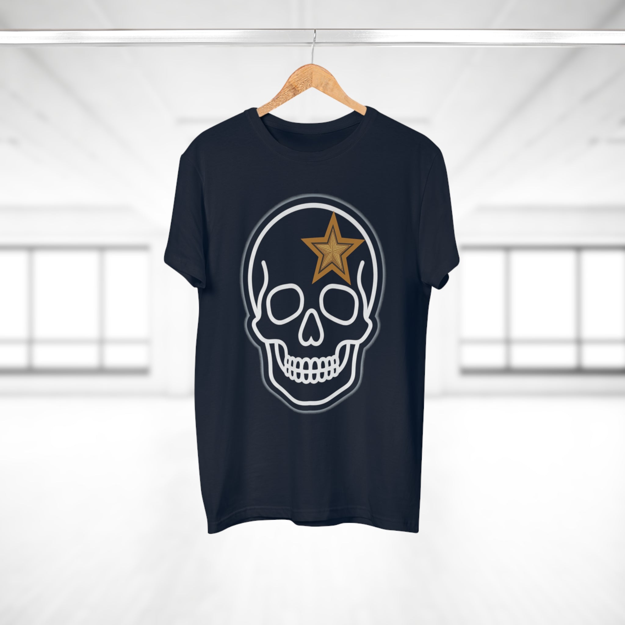 Motorcycle Skull T-Shirt — Vintage Biker Graphic Tee
