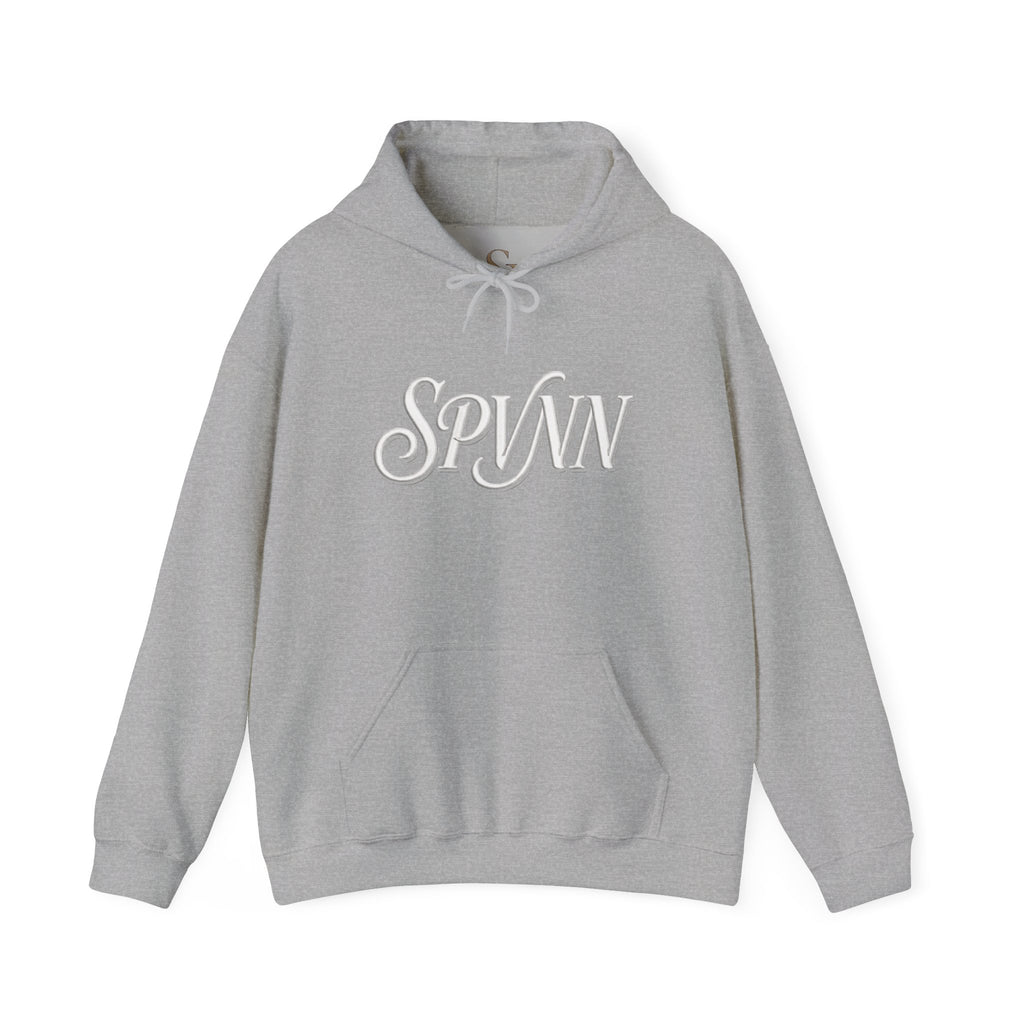 Presence in Motion Hoodie - Minimal Monogram Pullover