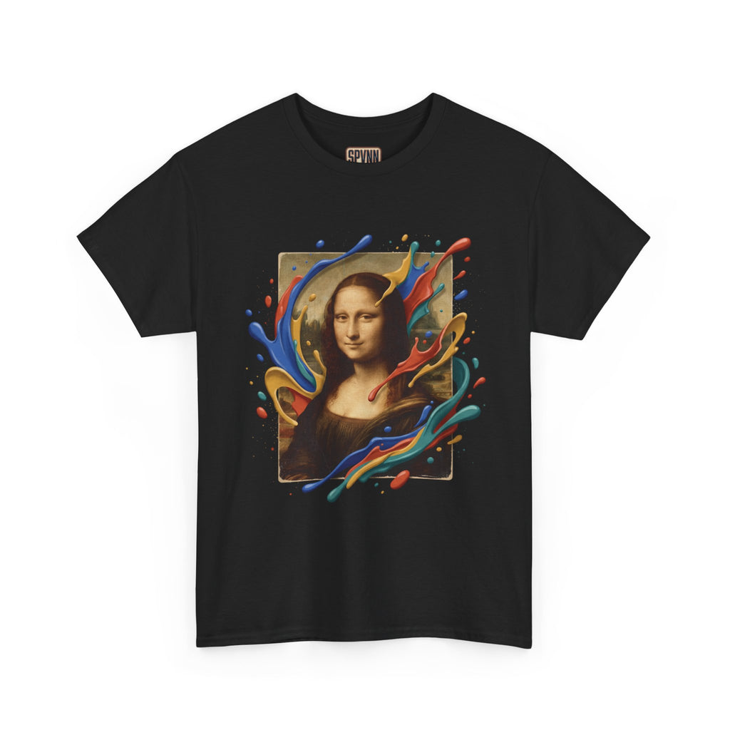 Mona Lisa Splash T‑Shirt — Project Love Graphic Tee