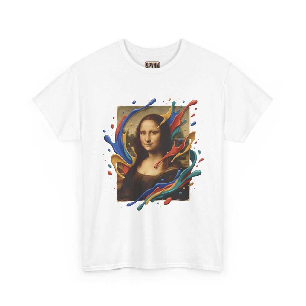 Mona Lisa Splash T‑Shirt — Project Love Graphic Tee
