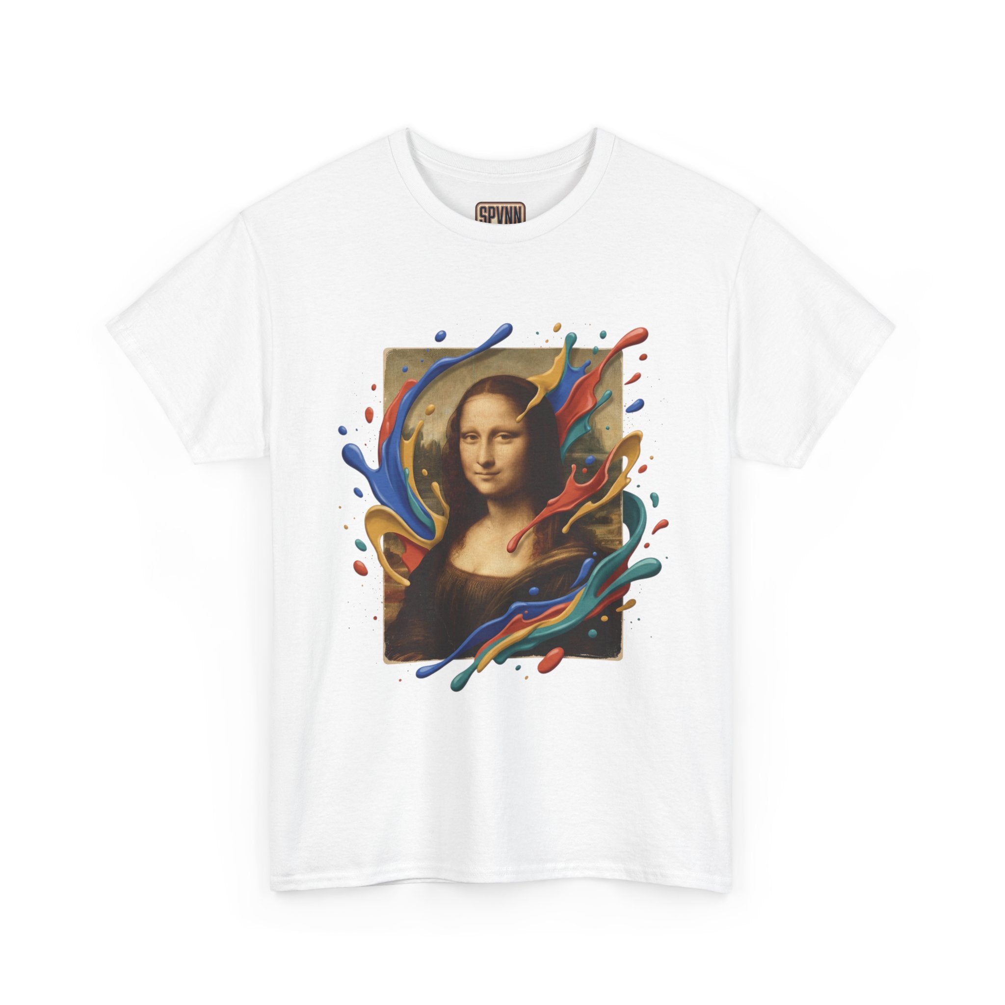 Mona Lisa Splash T‑Shirt — Project Love Graphic Tee