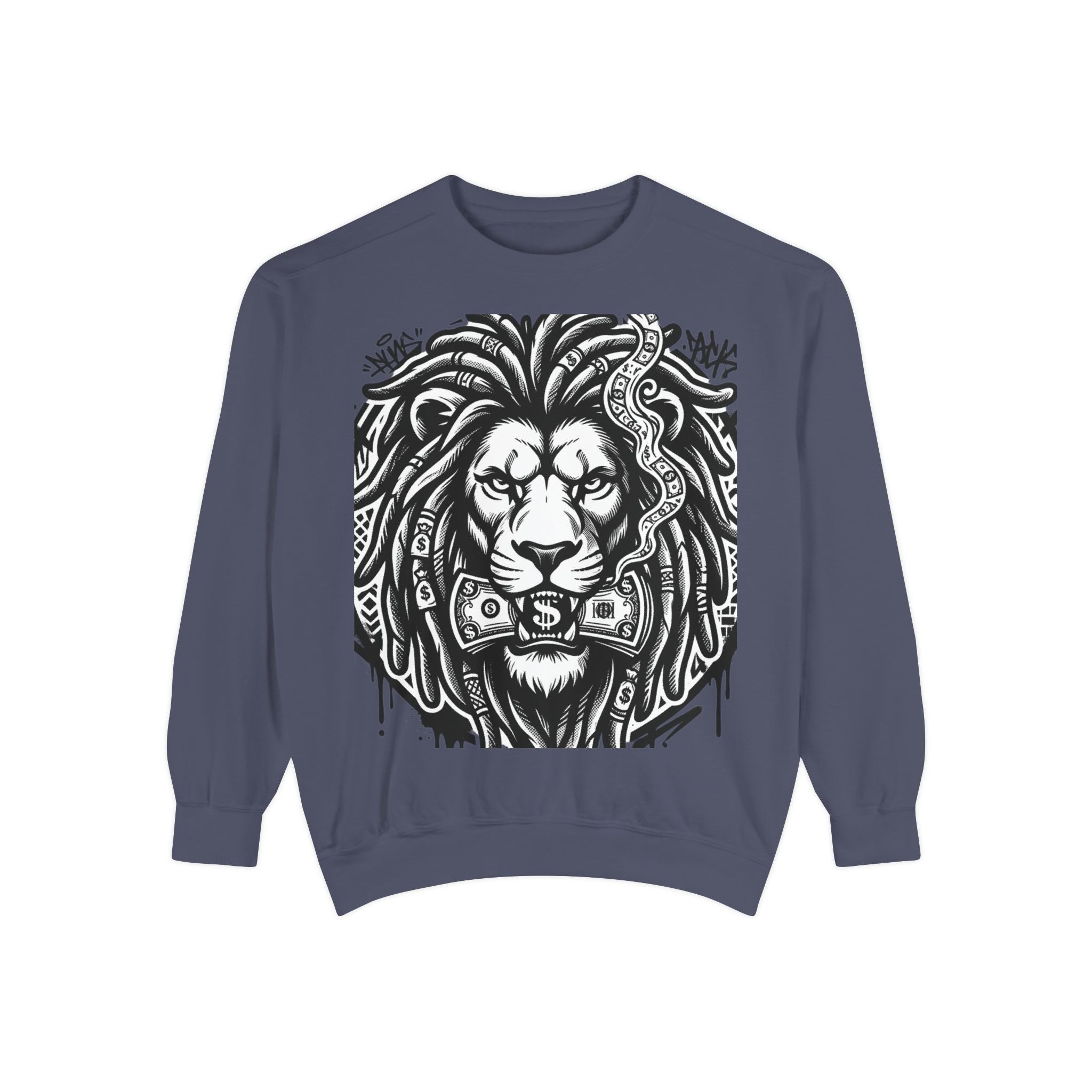 SPVNN Graffiti Lion Crewneck — Built Different Sweatshirt