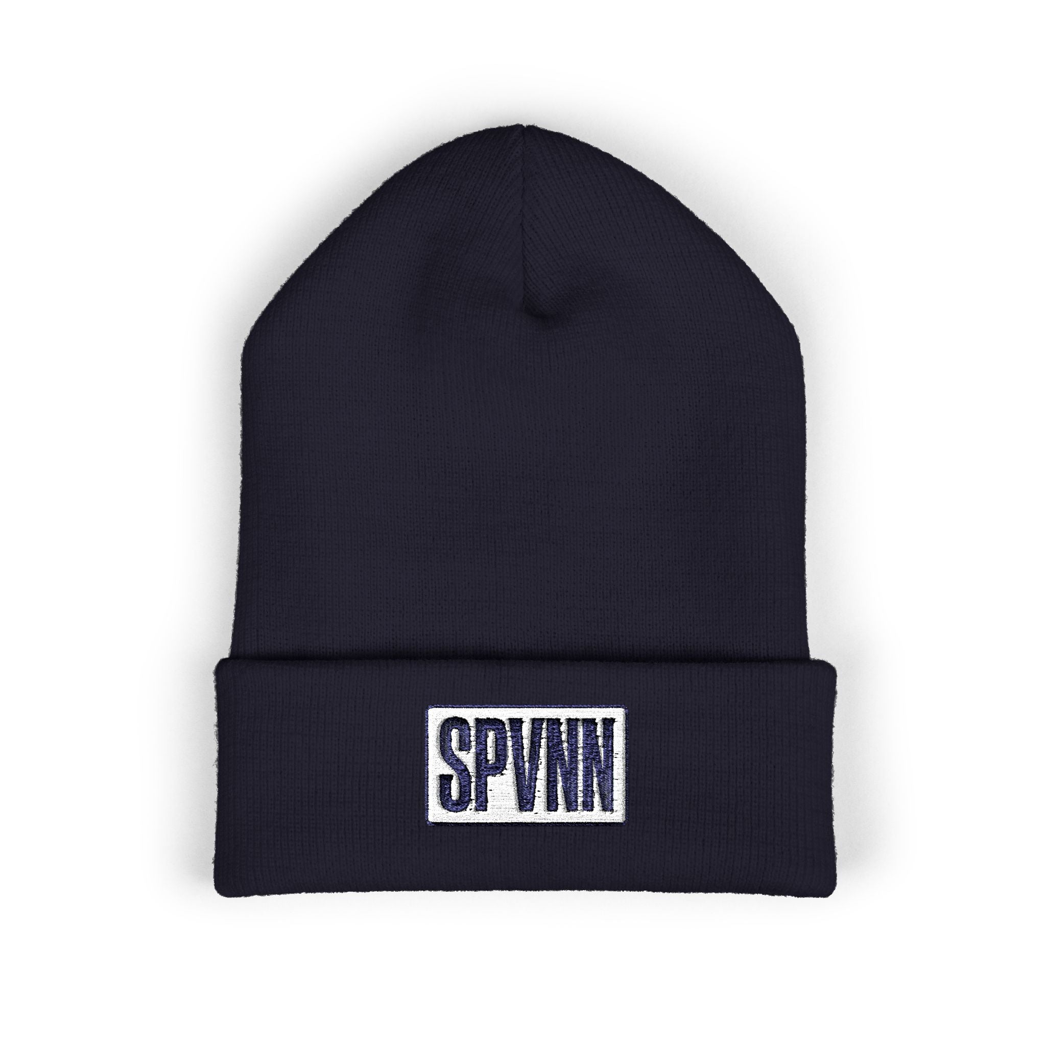 SPVNN Classic Cuffed Beanie — Embroidered Logo Knit Hat