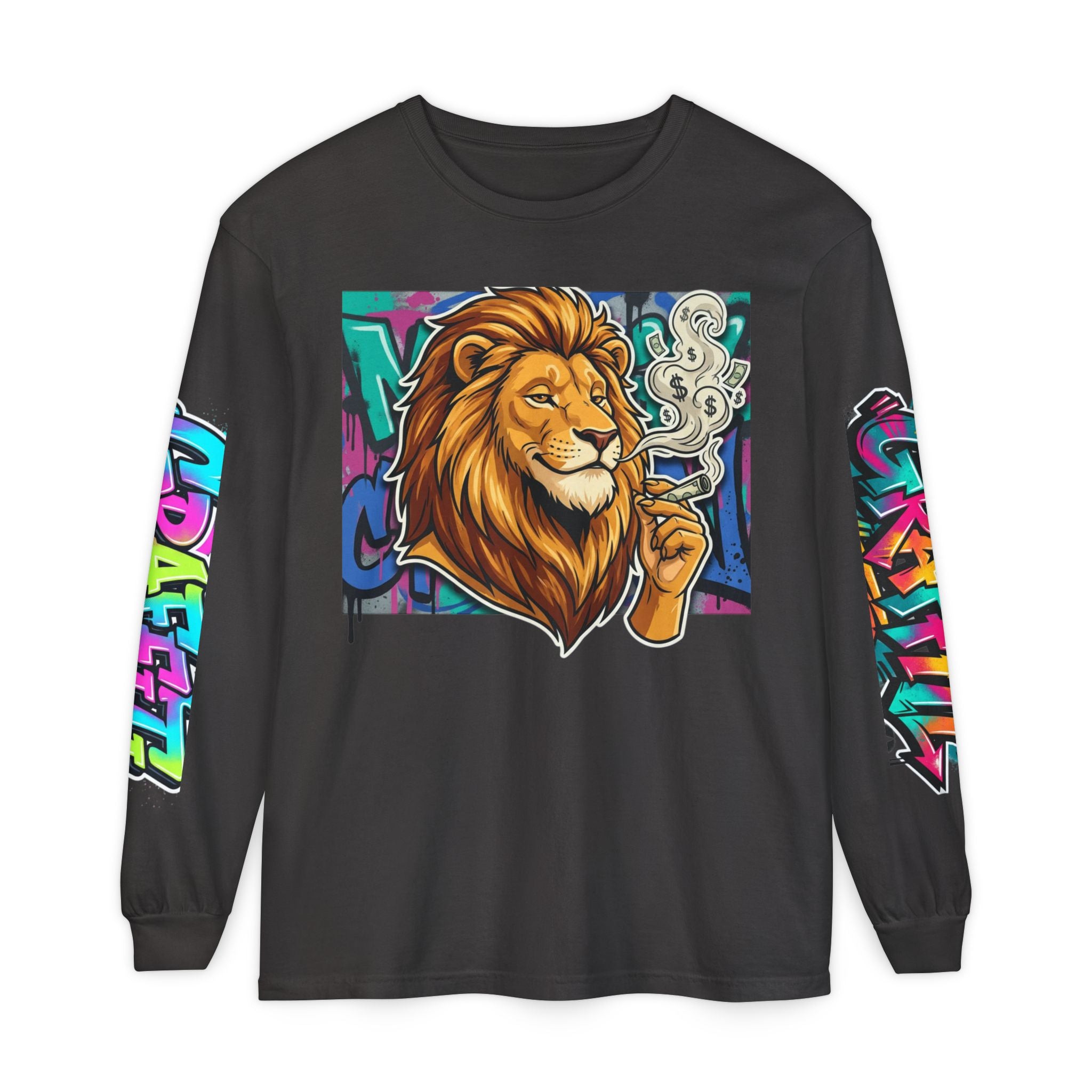 SPVNN Lion Graffiti Long Sleeve — King City Streetwear Tee