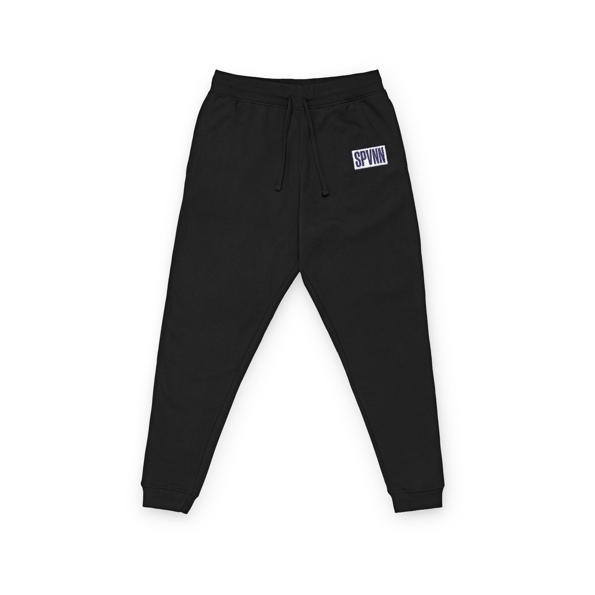 V.I.T. Embroidered Fleece Joggers — Cozy Casual Sweatpants