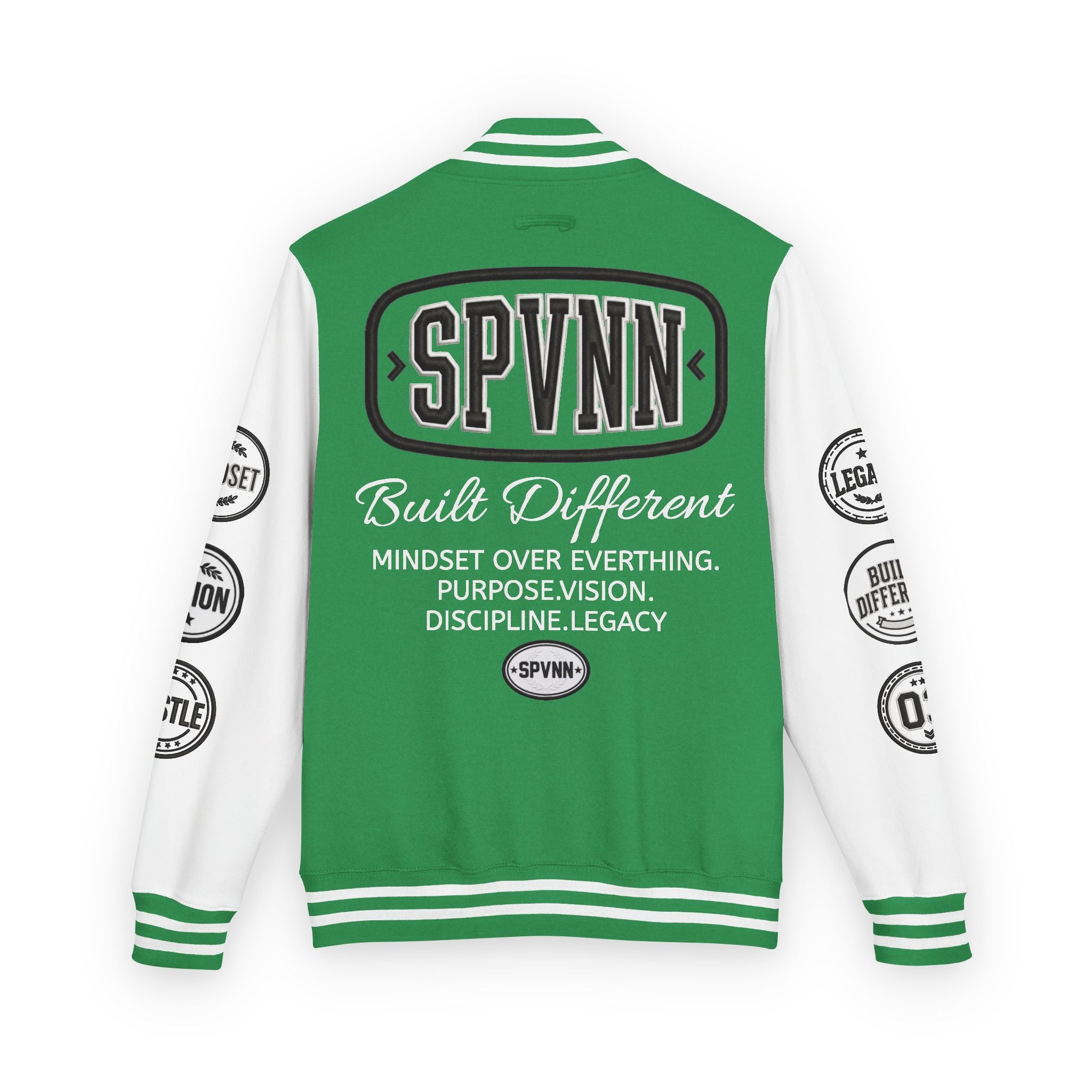 SPVNN 'Built Different' Letterman Jacket