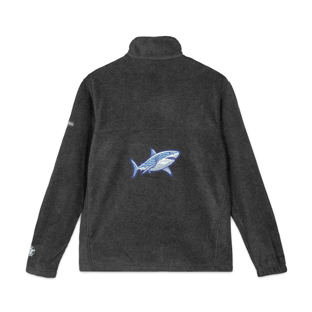 Embroidered Shark Fleece Jacket