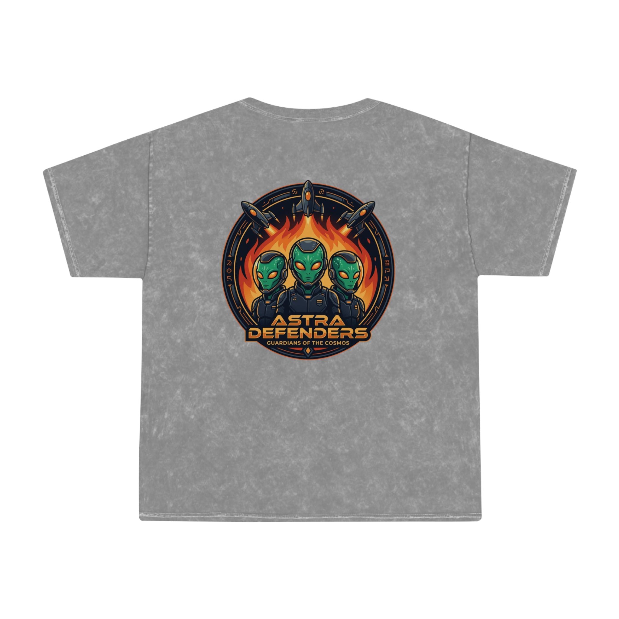Deep Space Encounter Alien T-Shirt — Astra Defenders Graphic Tee