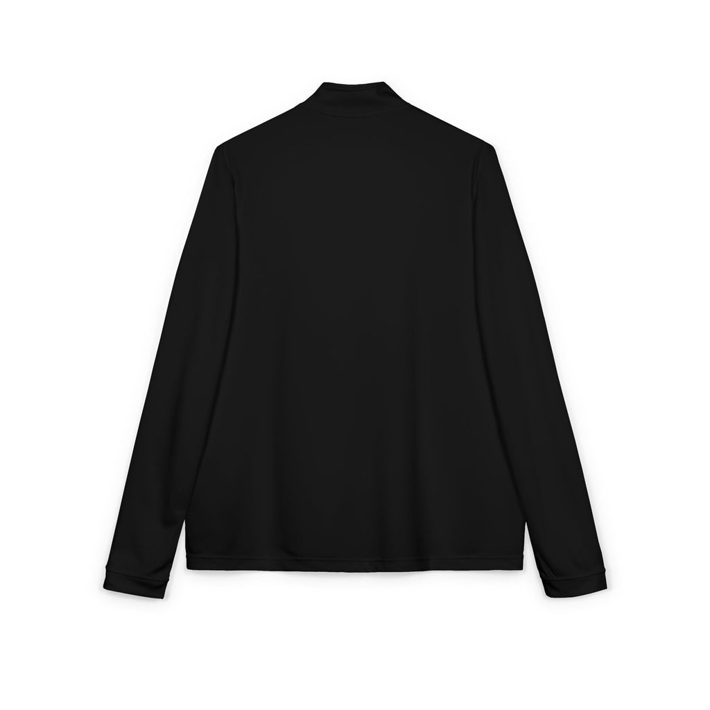 Embroidered Quarter-Zip Pullover — White adidas Performance Top