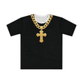 Faith Over Fear Men’s T‑Shirt — Gold Cross Necklace Graphic