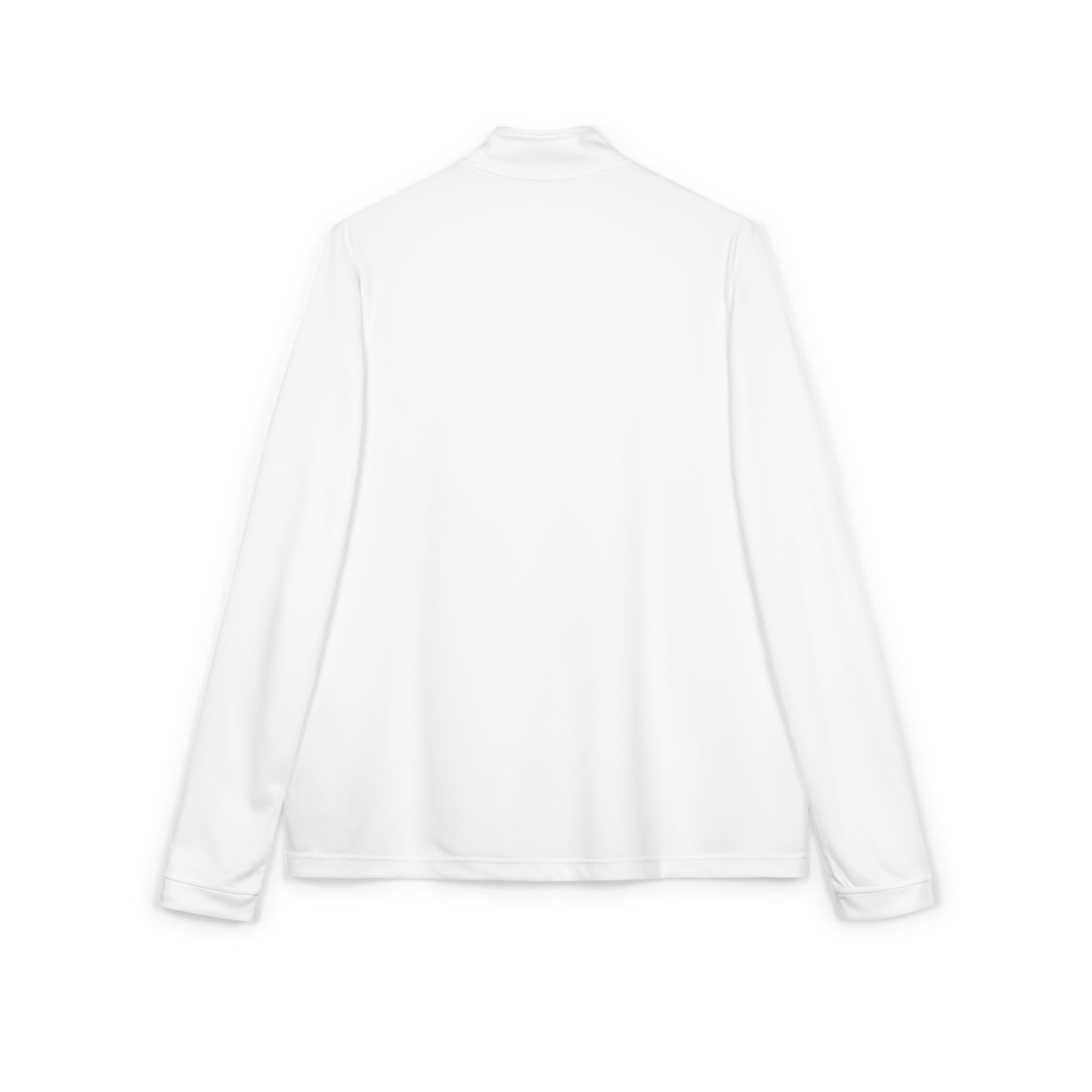 Embroidered Quarter-Zip Pullover — White adidas Performance Top
