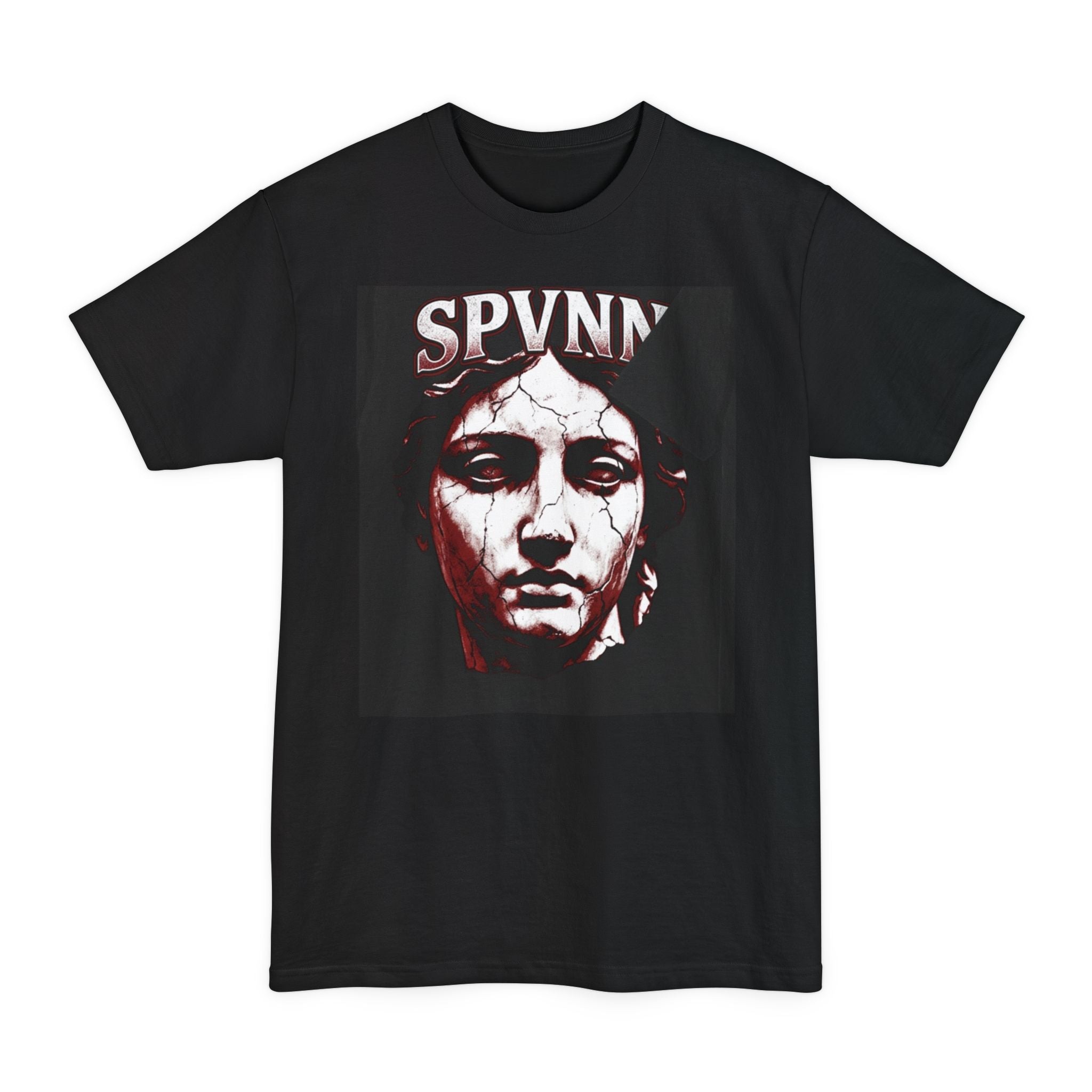 SPVNN Built Different Statue Graphic Tee — Vintage Gothic Streetwear